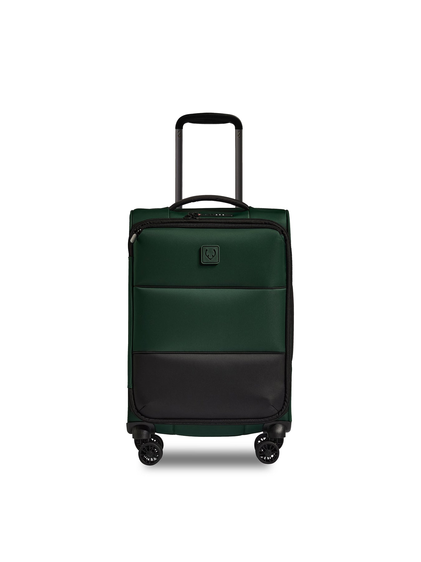 Soft Stripe 2.0 Cabin Suitcase 55cm Green
