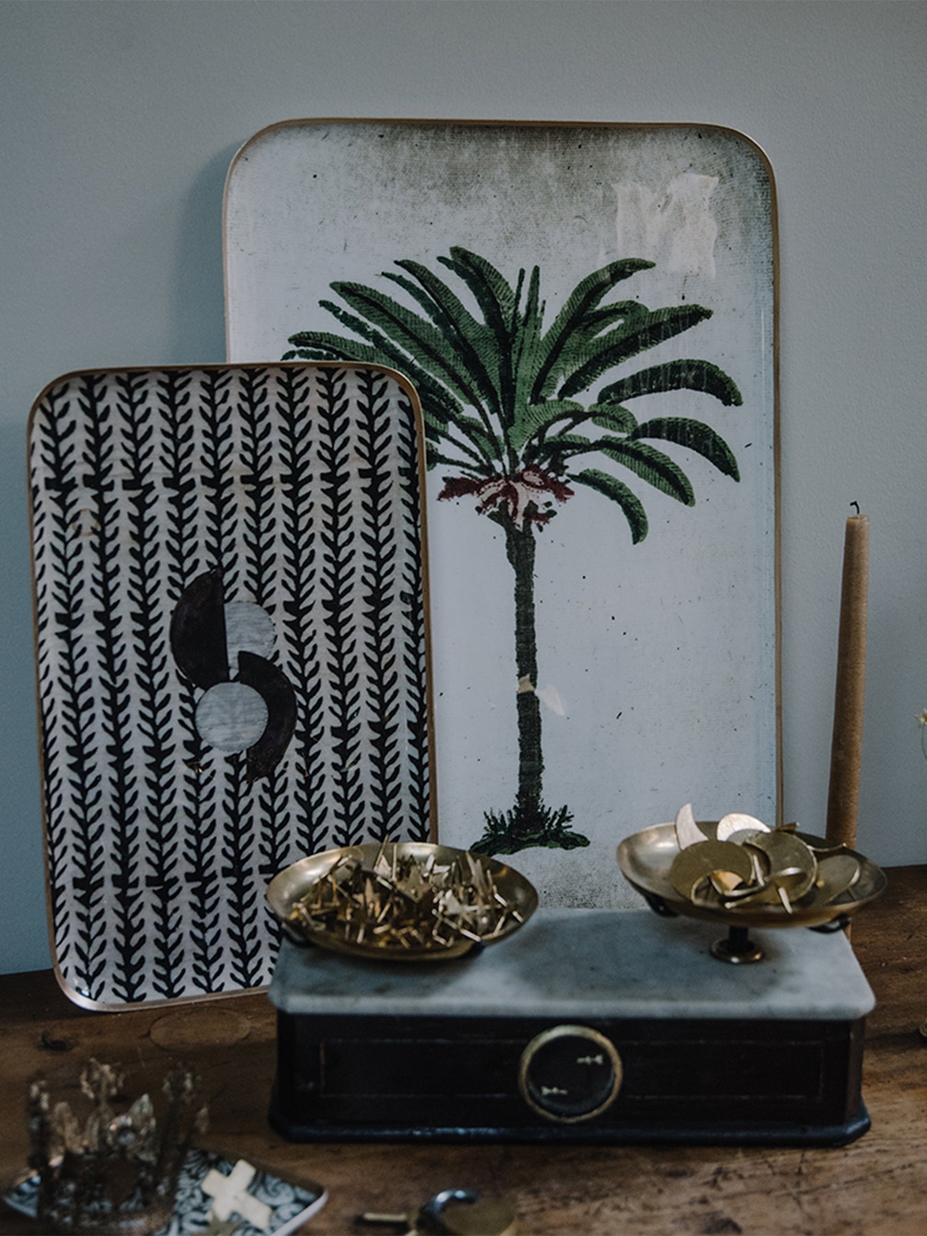 Reception Palmier Tray