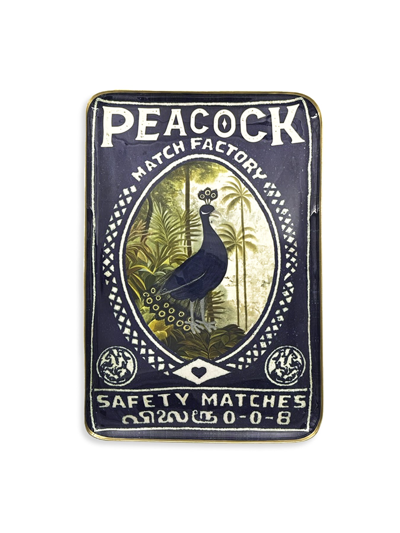 Reception Peacock Tray