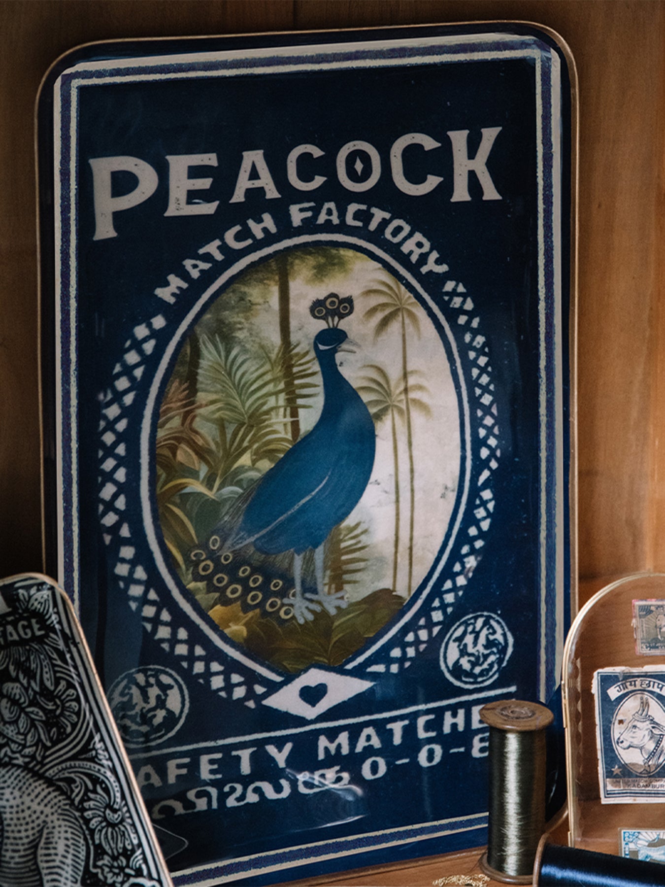 Reception Peacock Tray