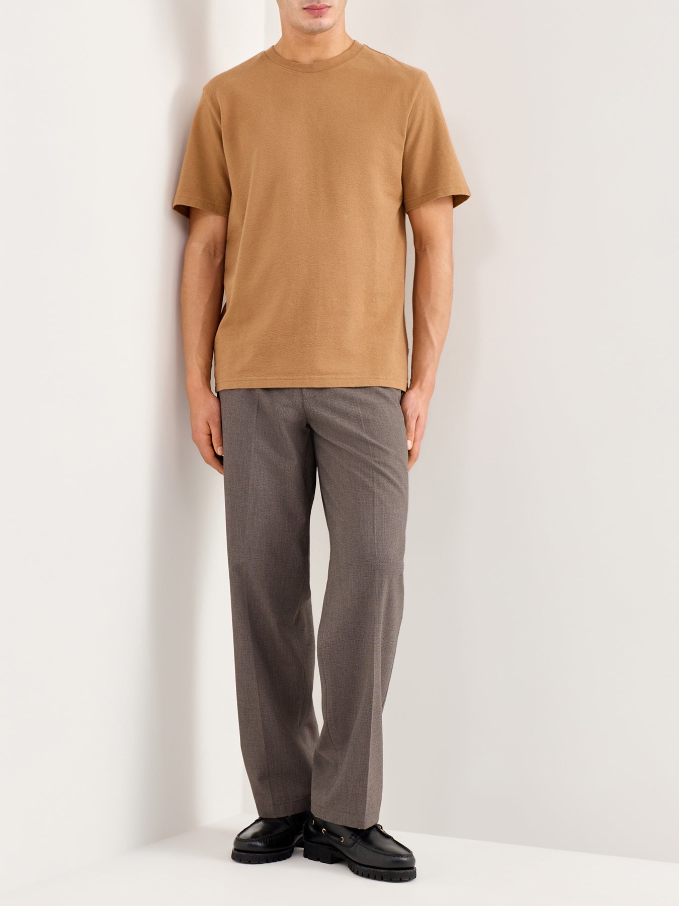 Dean Short Sleeve Tee Tan