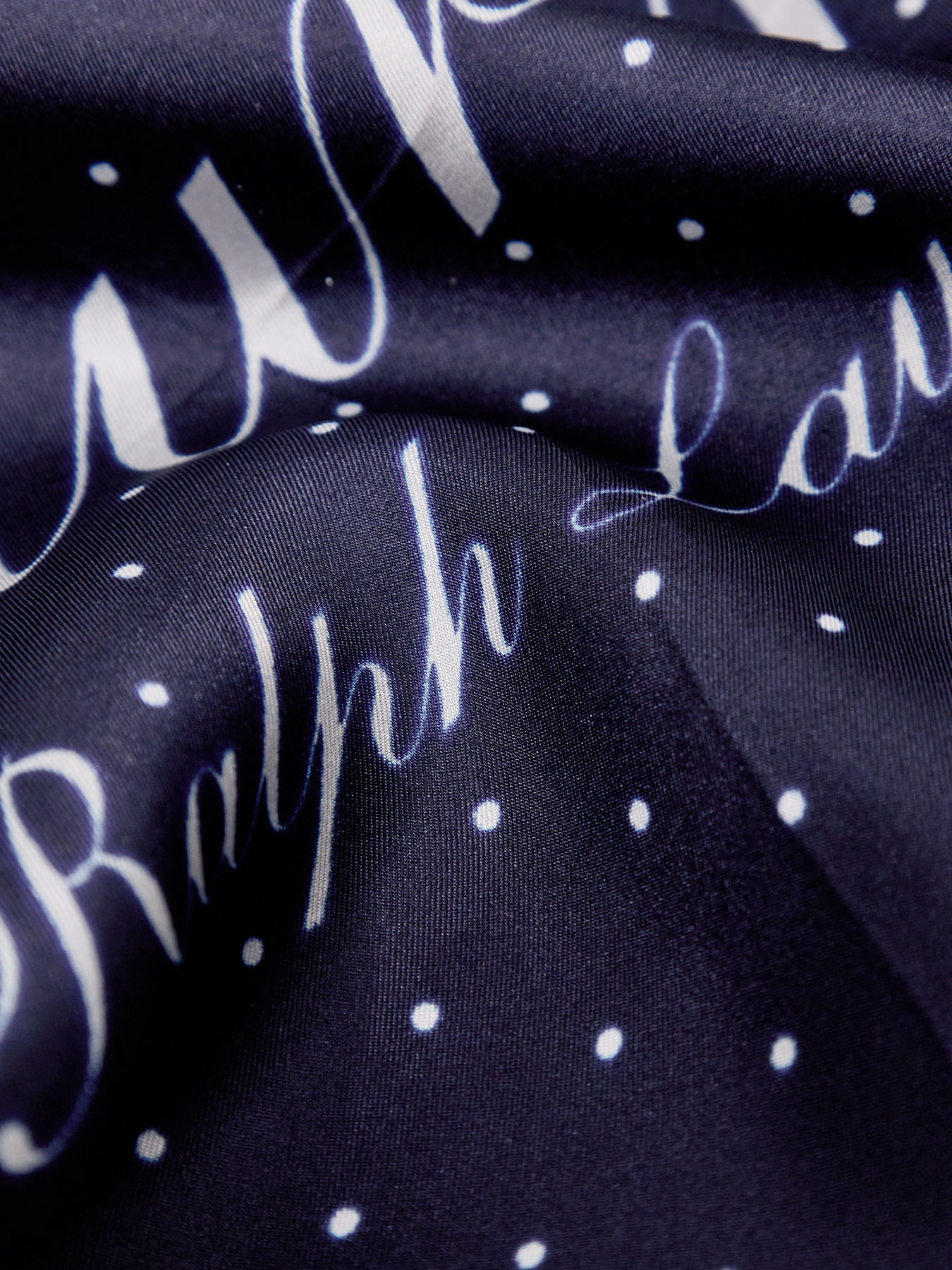 Equestrian Square Scarf Navy