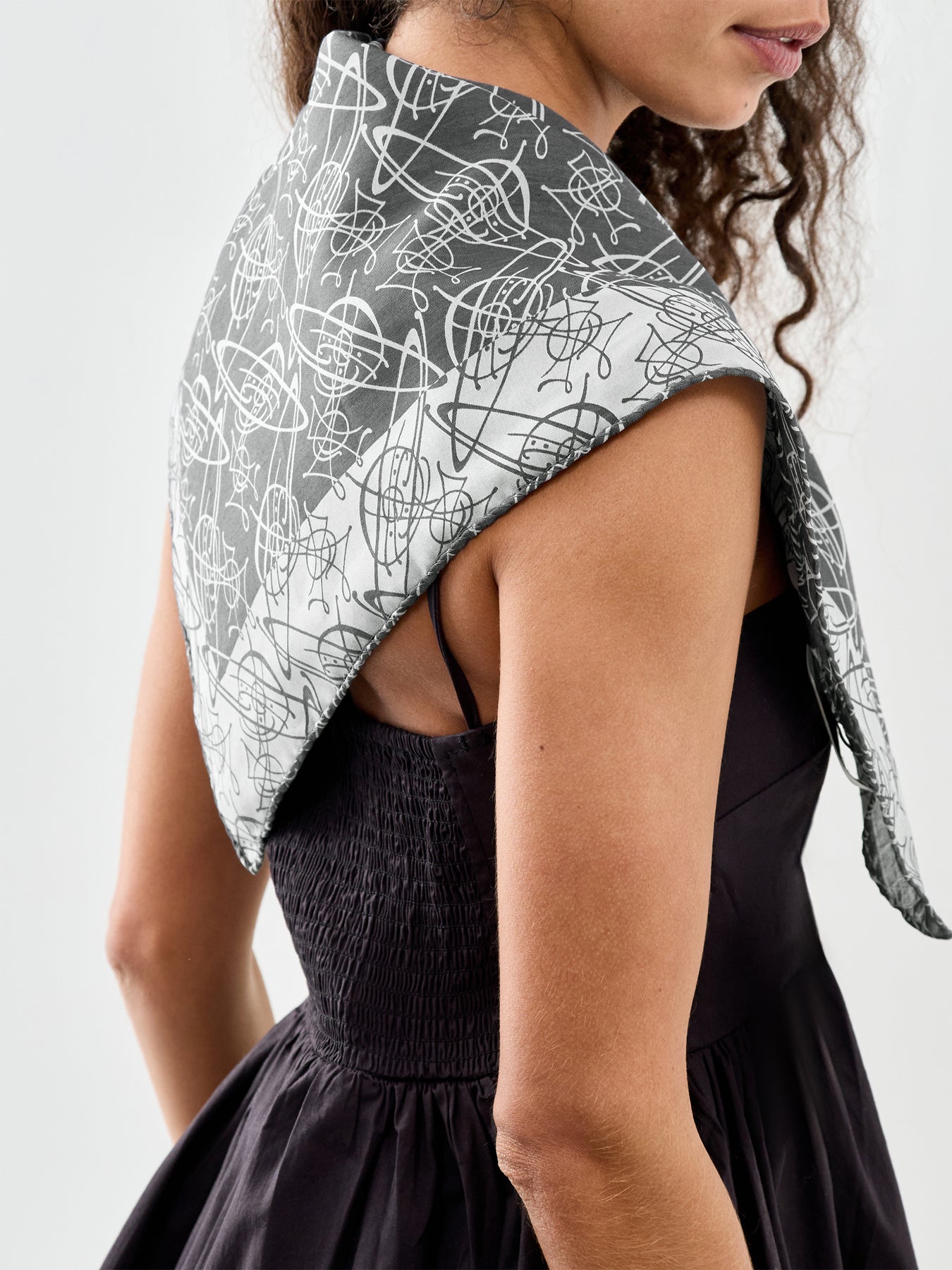 Graffiti Orb Square Scarf
