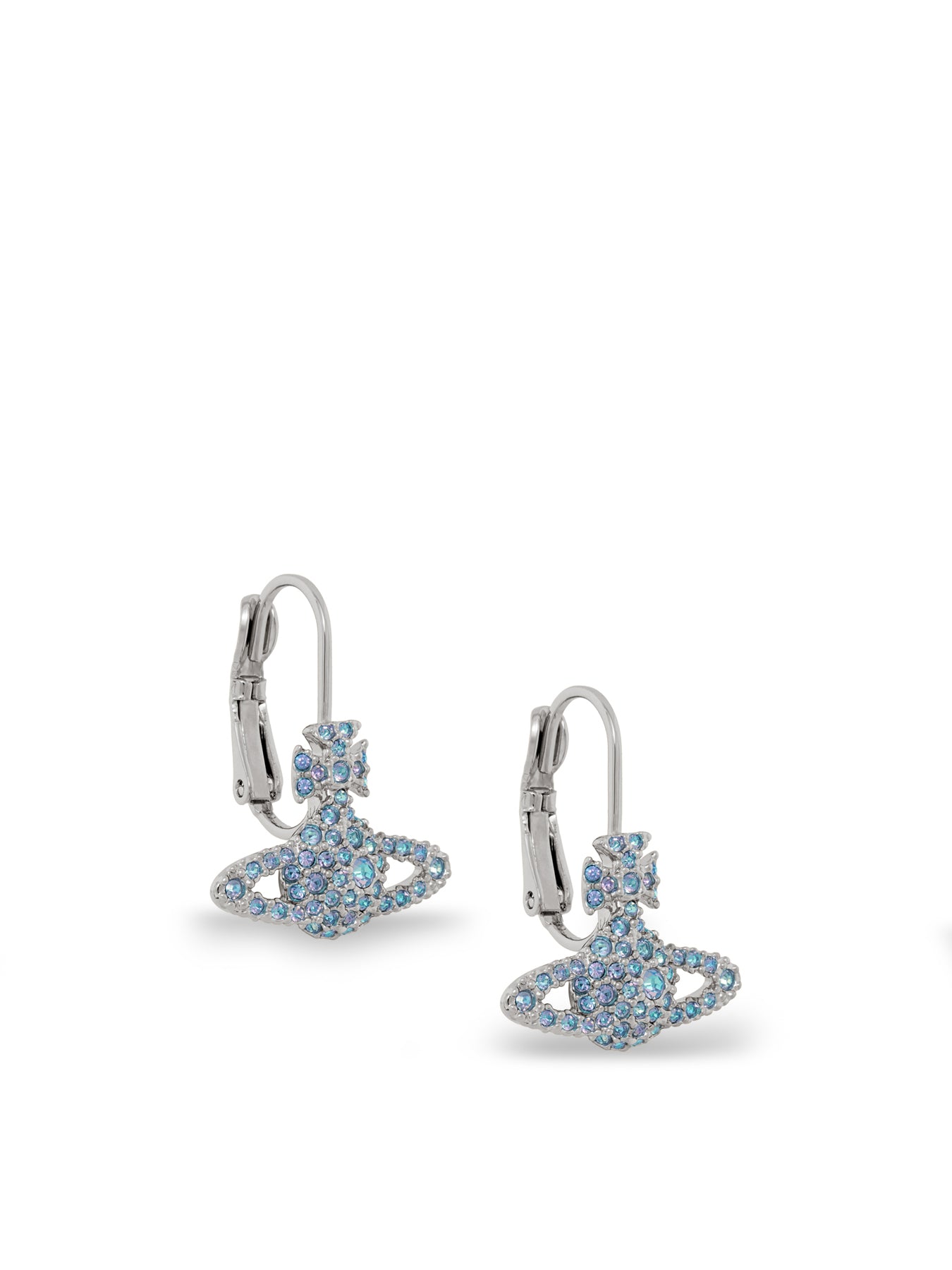 Grace Bas Relief Crystal Earrings