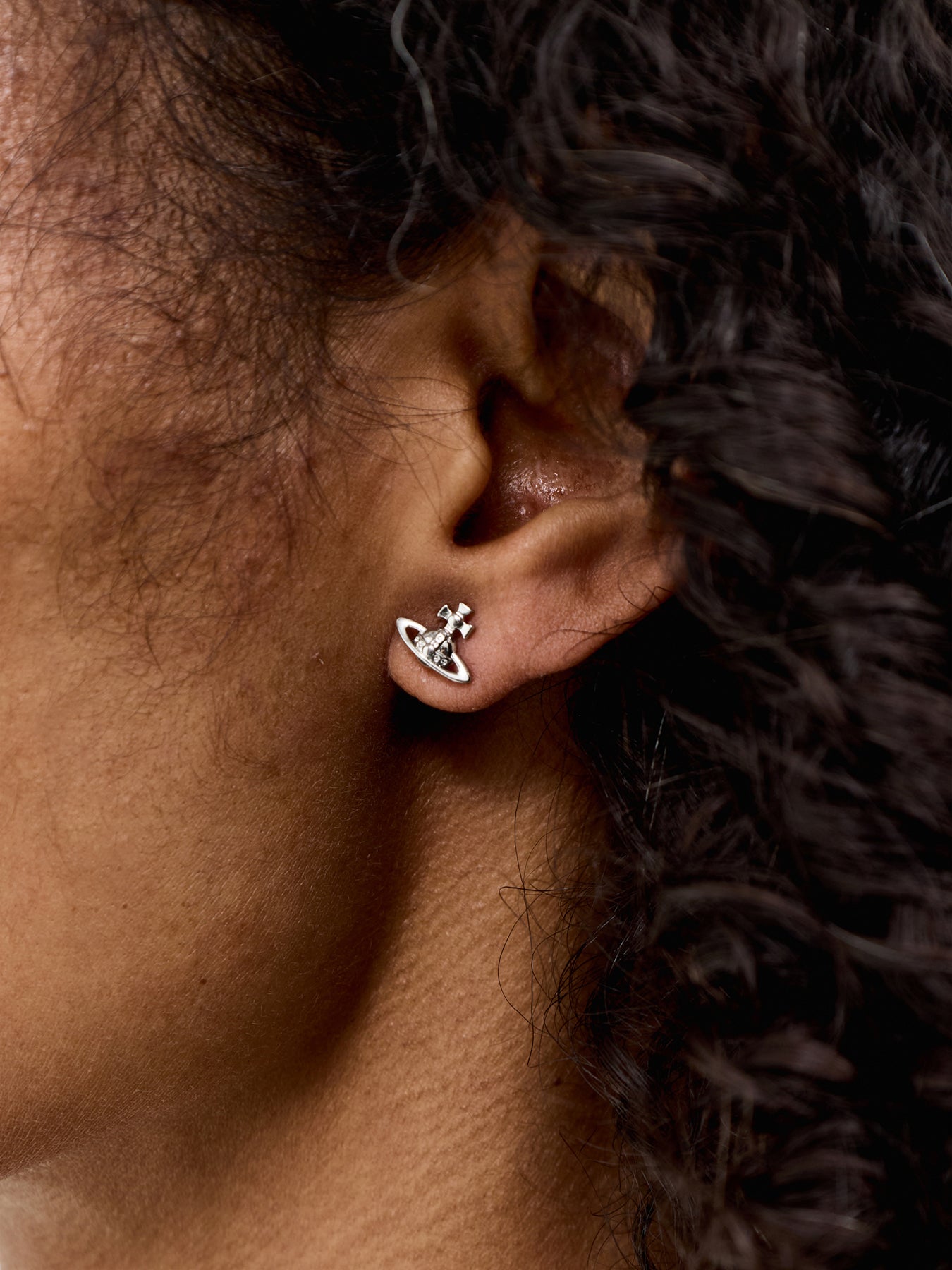 Lorelei Stud Earrings Silver