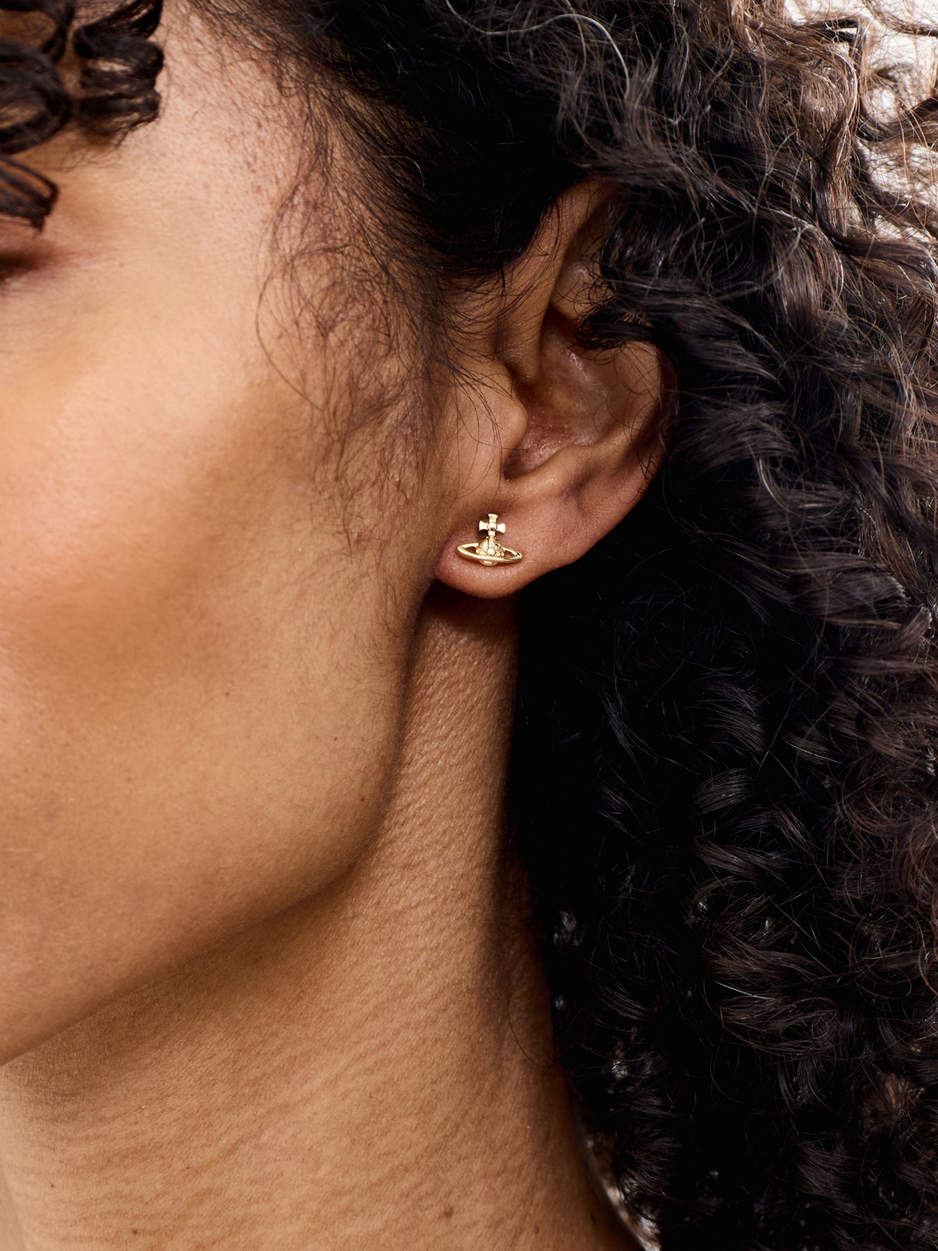 Lorelei Stud Earrings Gold