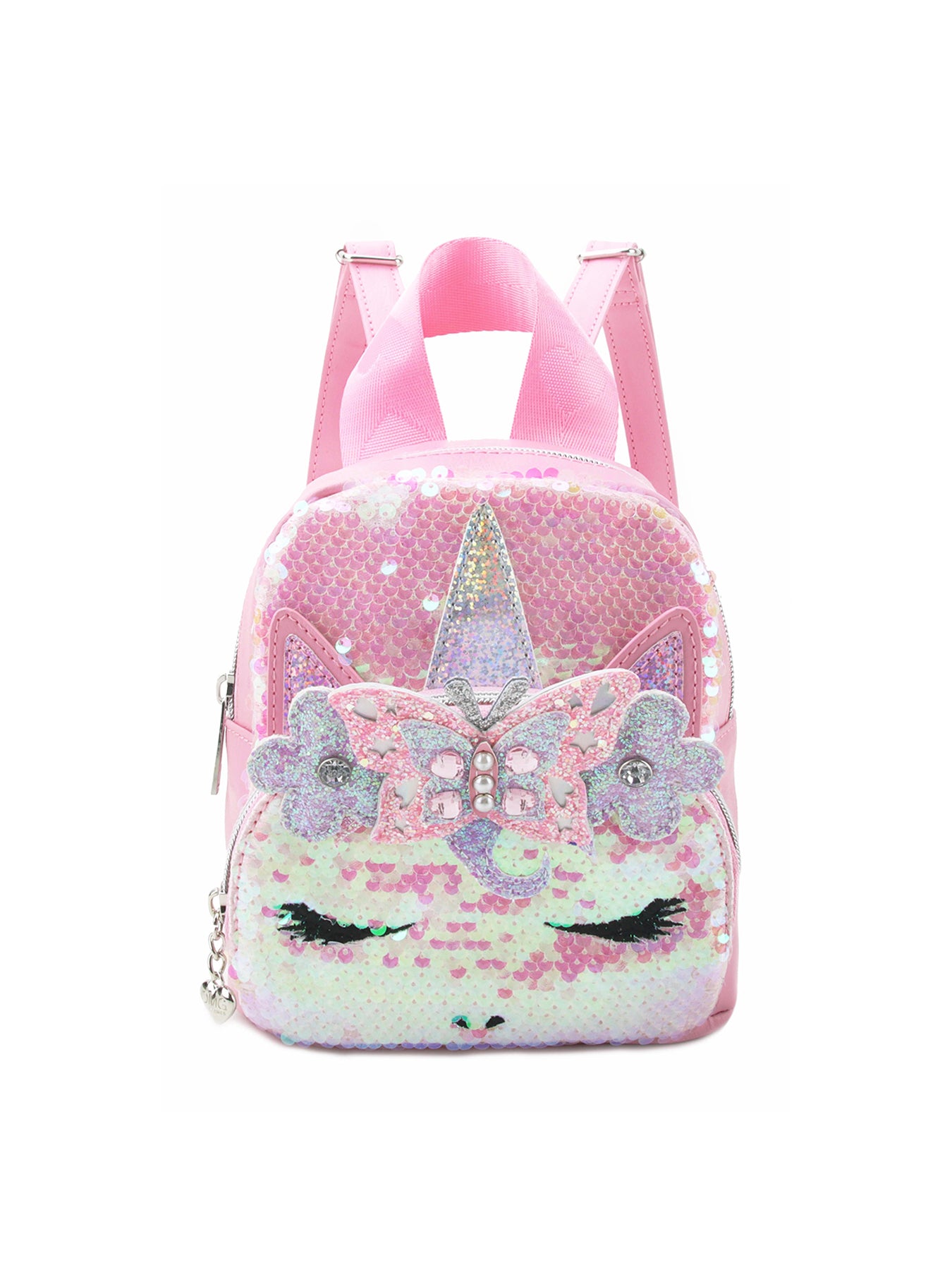 Gwen Sequin Micro Mini Backpack Pink