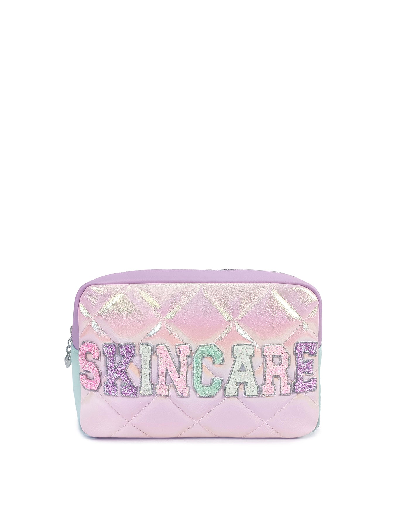 Skincare Colourblock Pouch Holographic