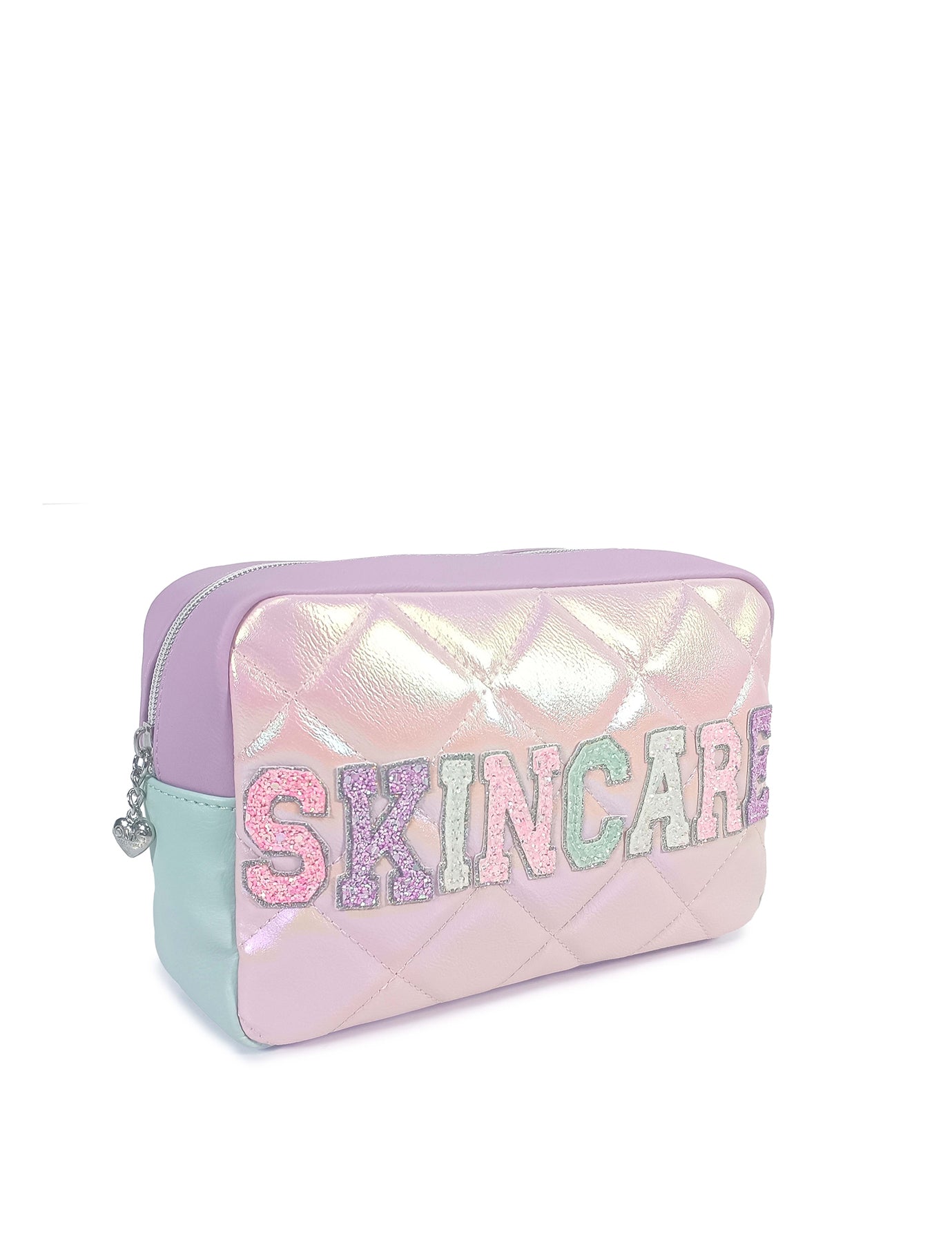 Skincare Colourblock Pouch Holographic