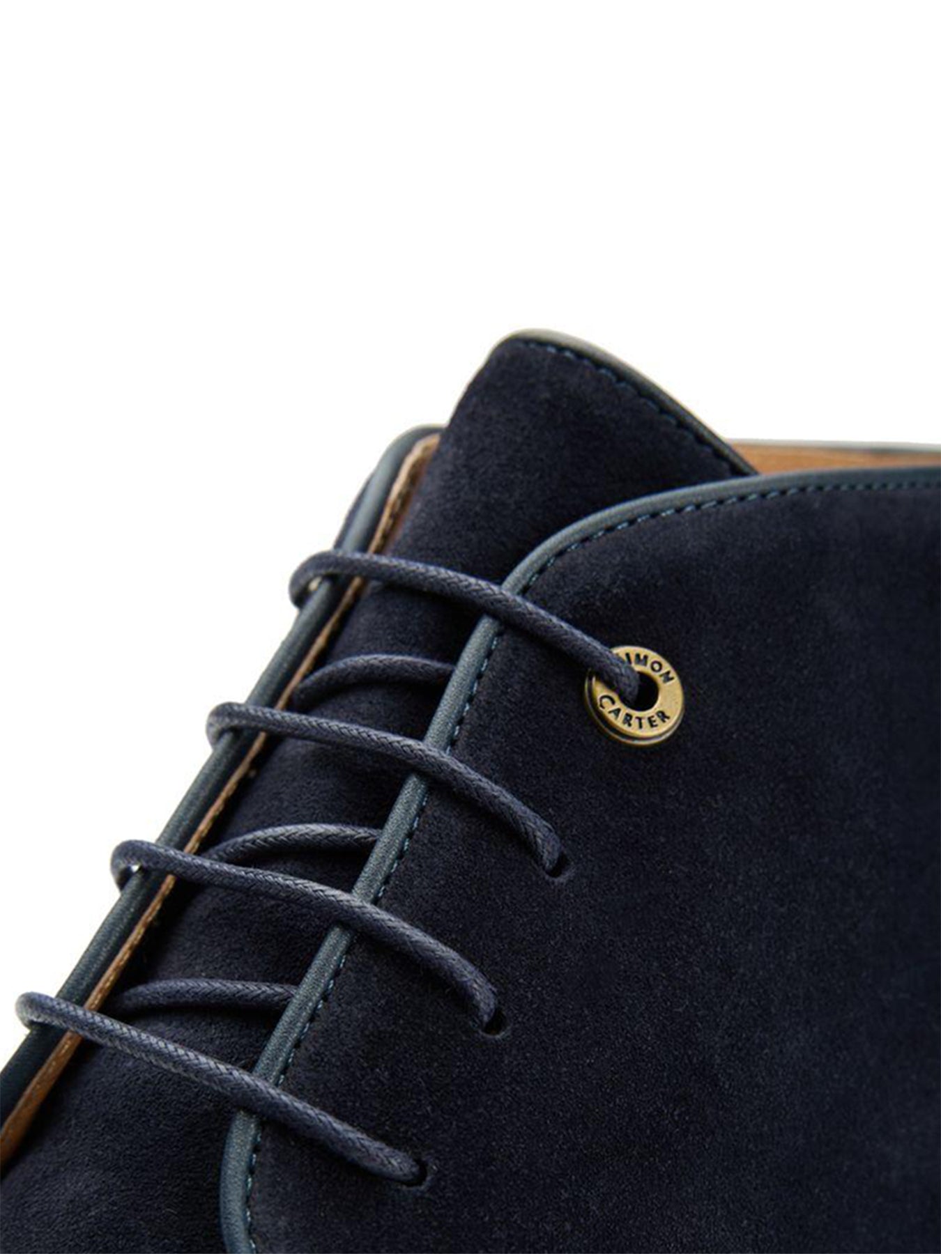 Allos Suede Chukka Boots Blue