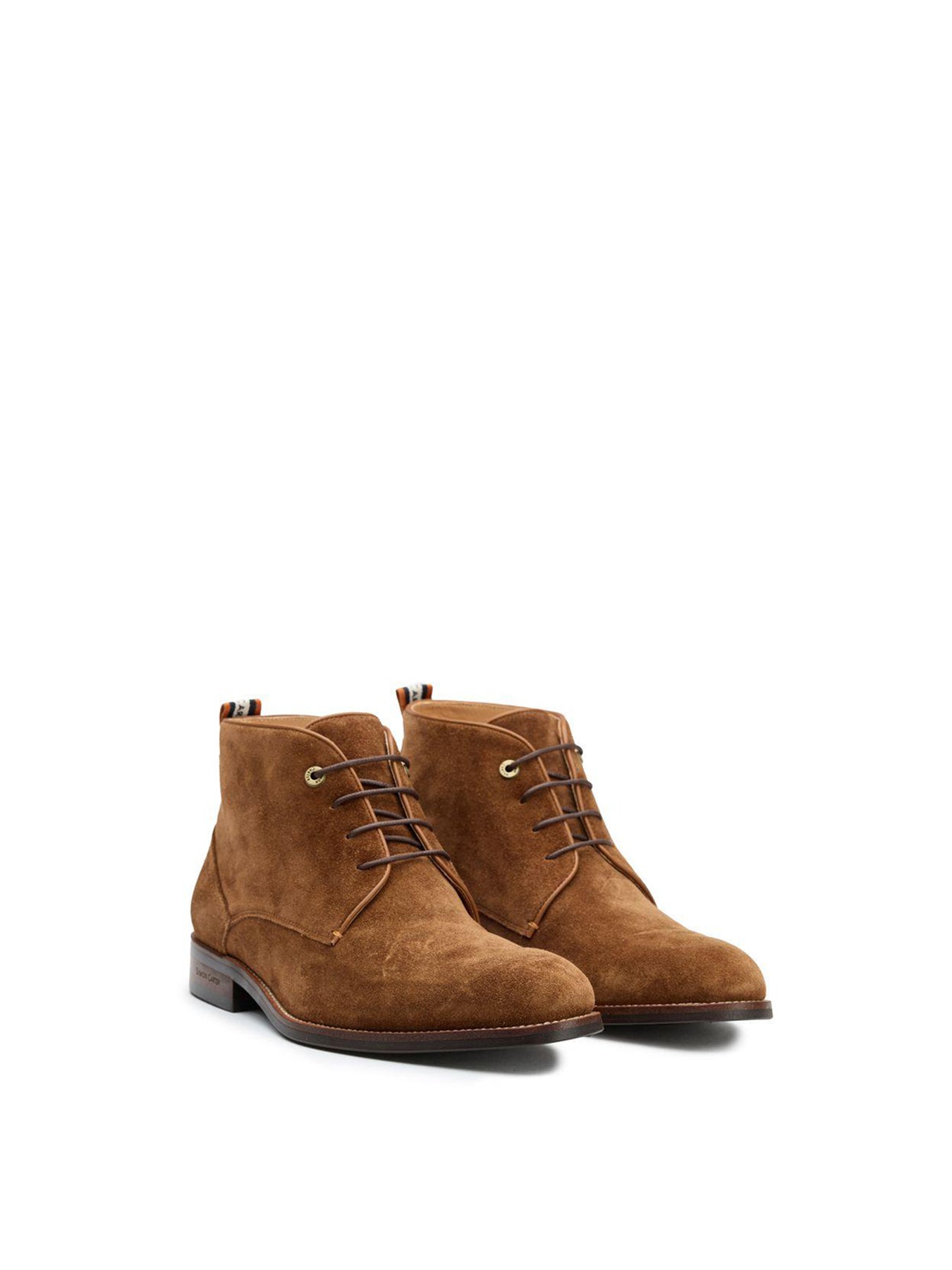 Allos Suede Chukka Boots Tan