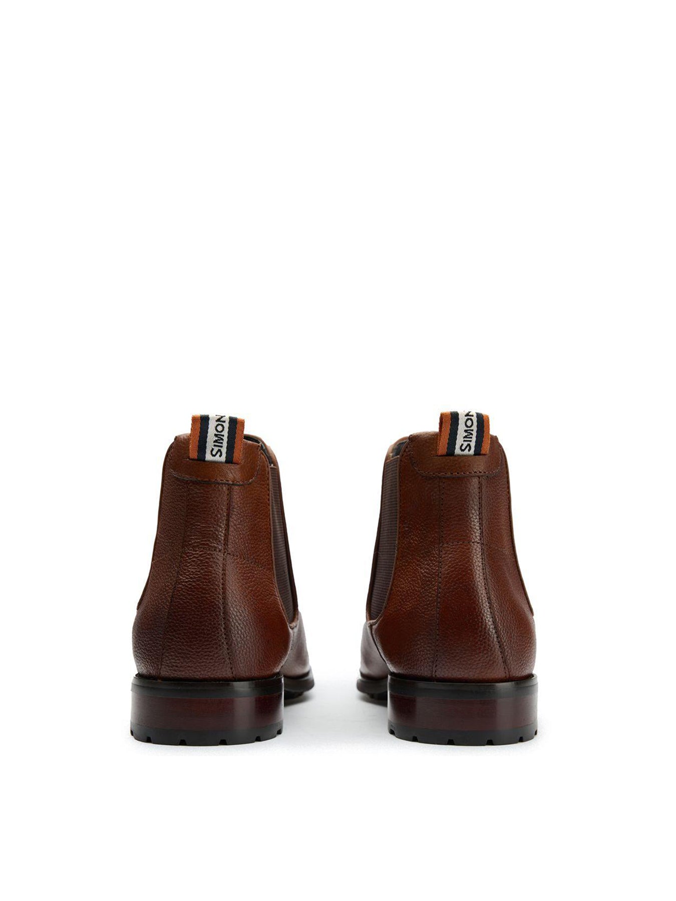 Clover Leather Chelsea Boots Tan