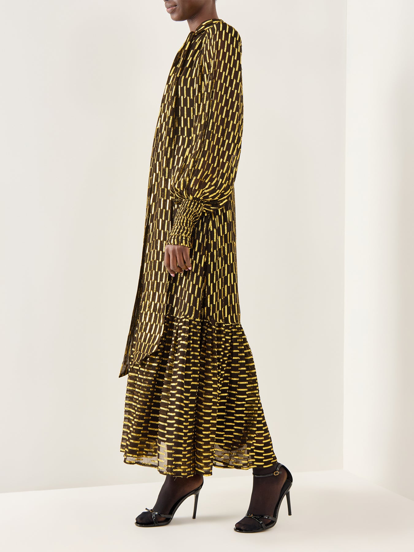 Alabama Gold Lurex Dash Maxi Gold