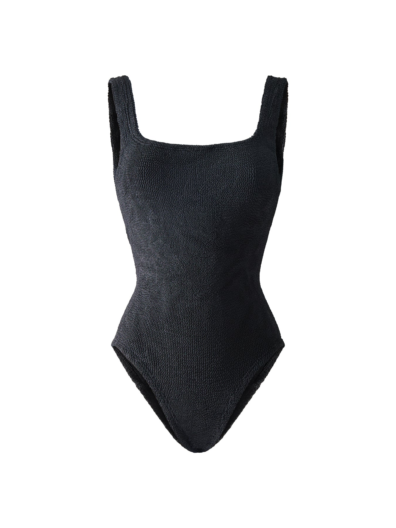 Square Neck Swimsuit Black
