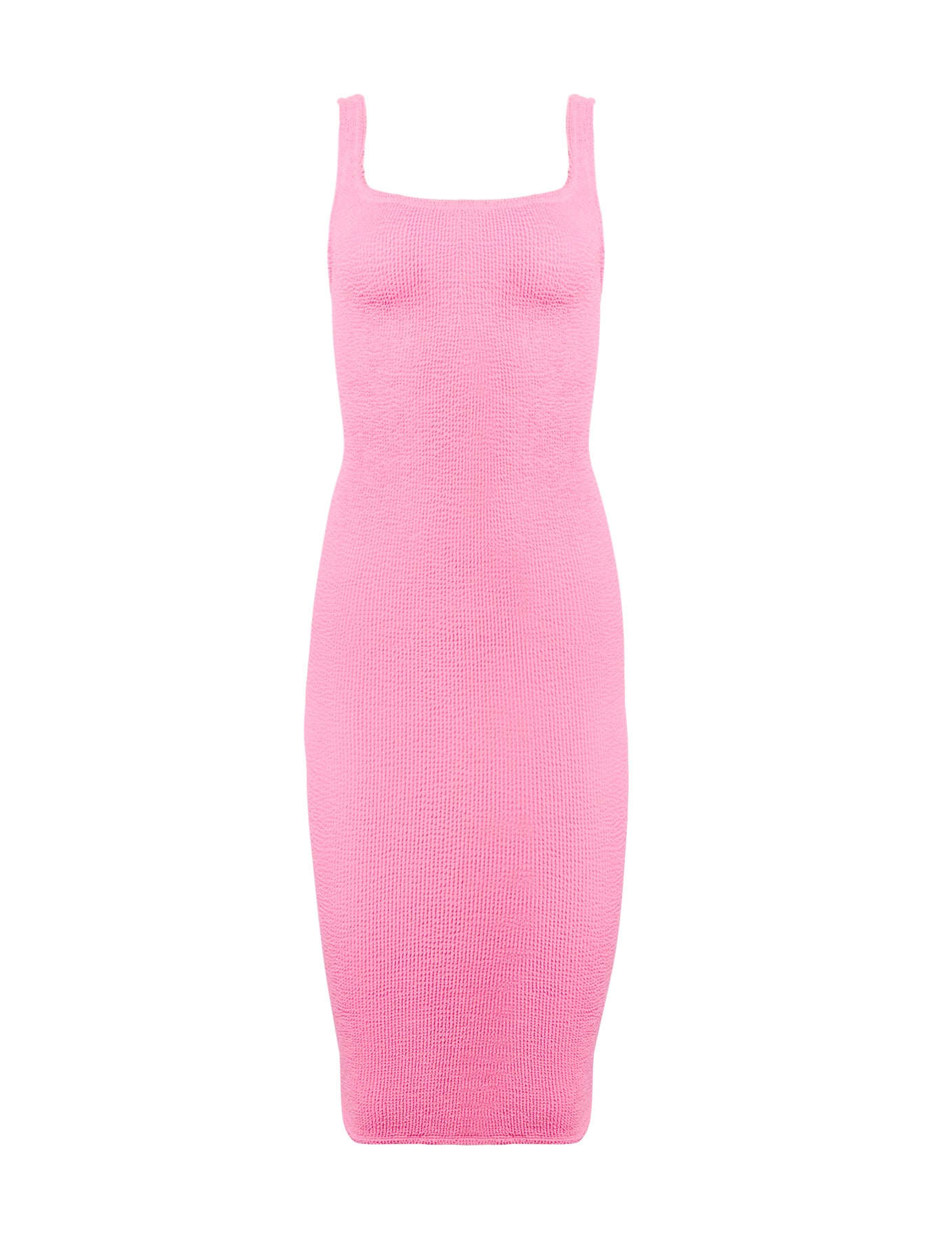 Ribbed Tank Dress Pink