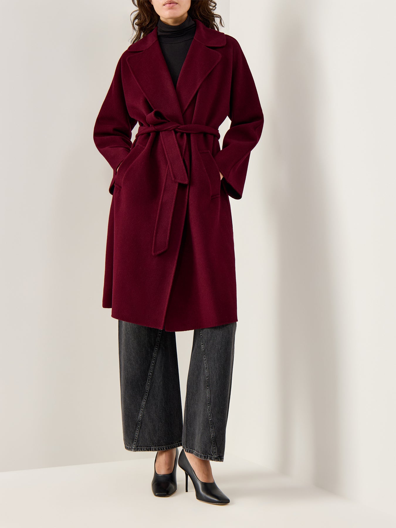 Civada Coat Bordeaux