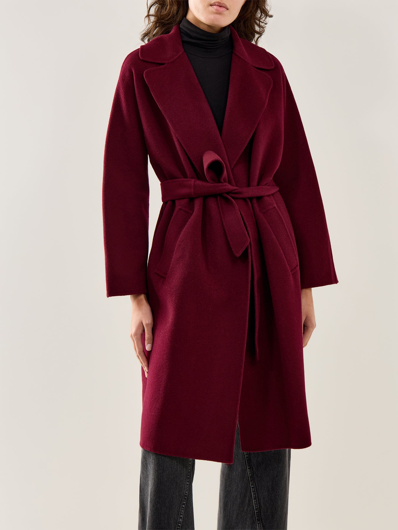 Civada Coat Bordeaux