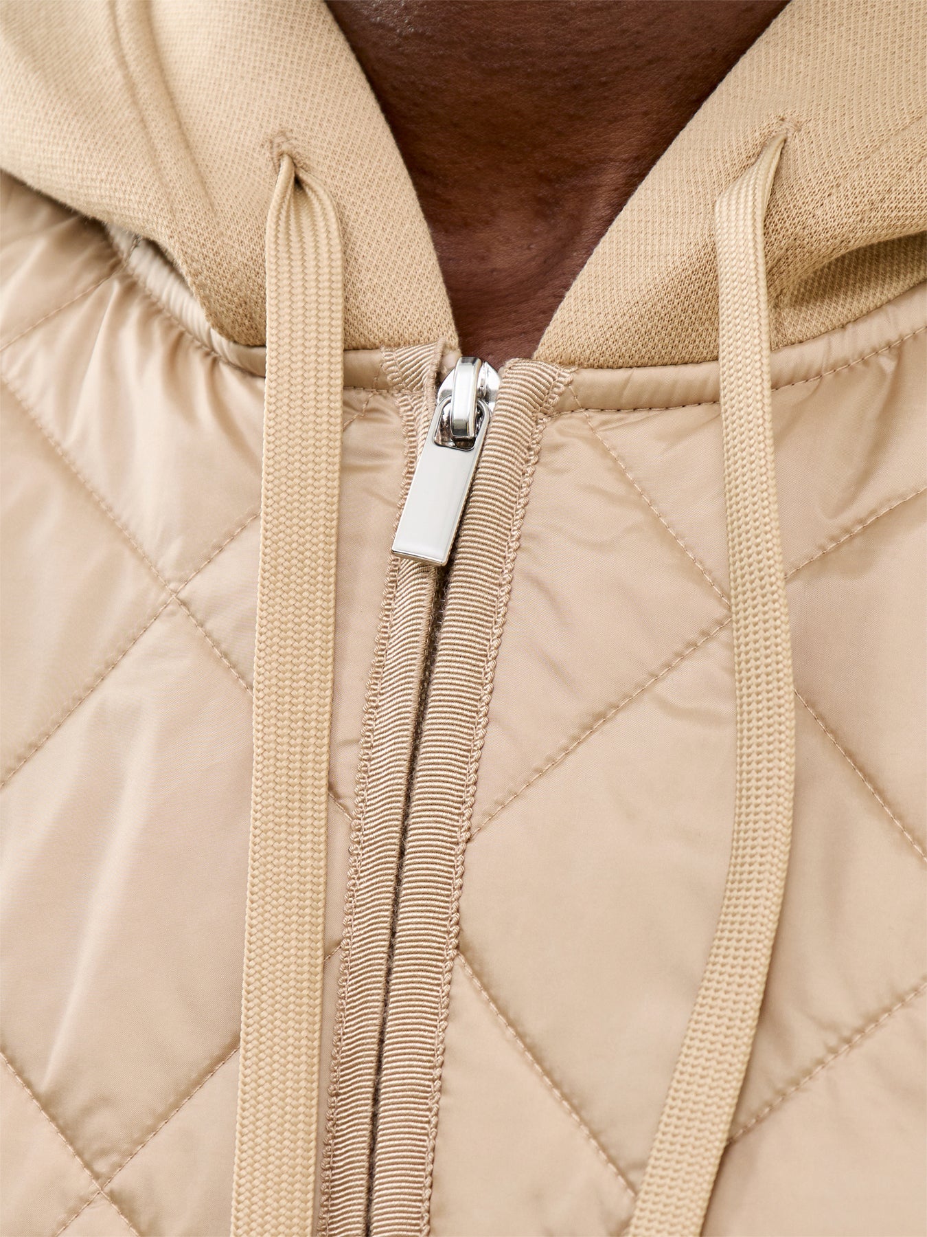 Dandy Sleeveless Blazer Beige