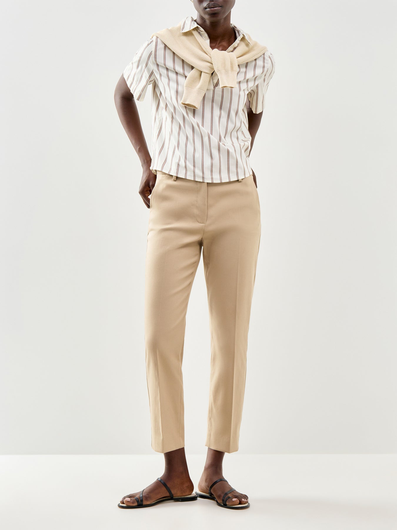 Vite Long Trouser Cream