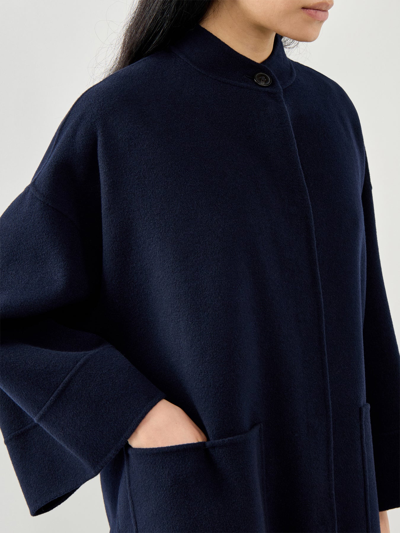 Fulcro Short Coat Navy