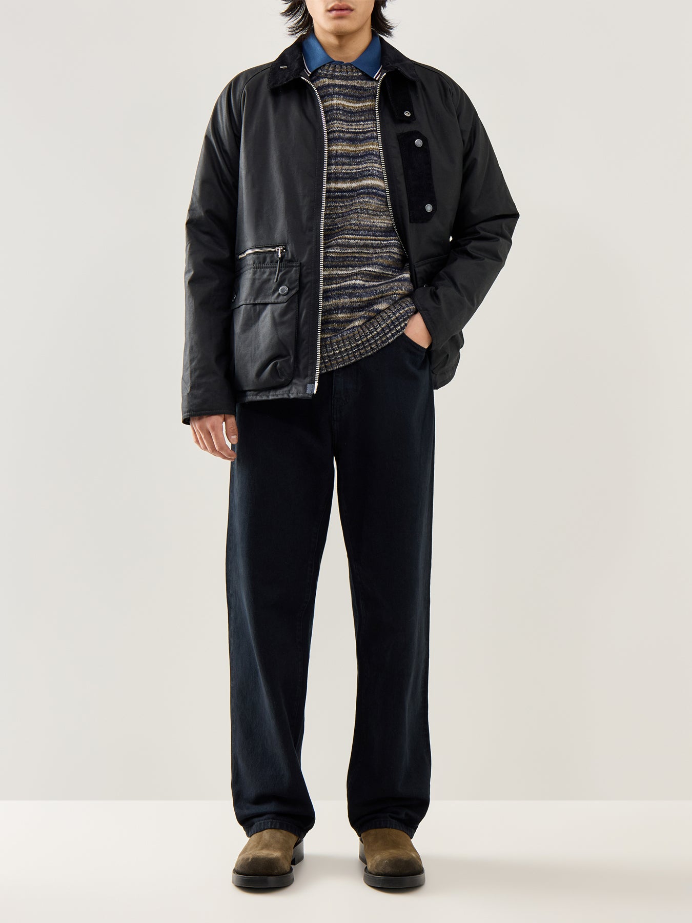 Wax Jacket Black