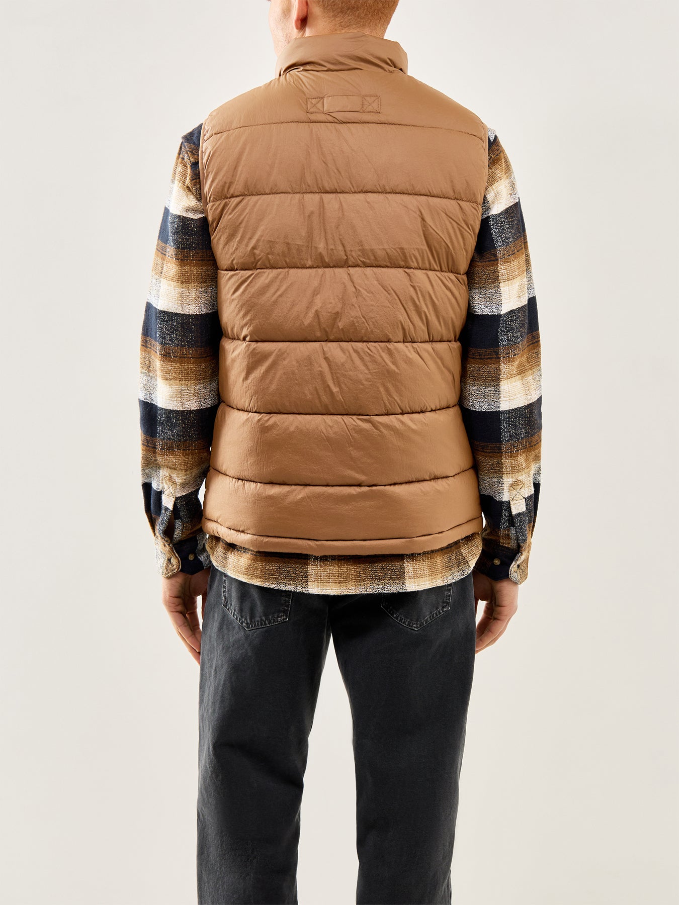 Offshore Quilted Gilet Brown
