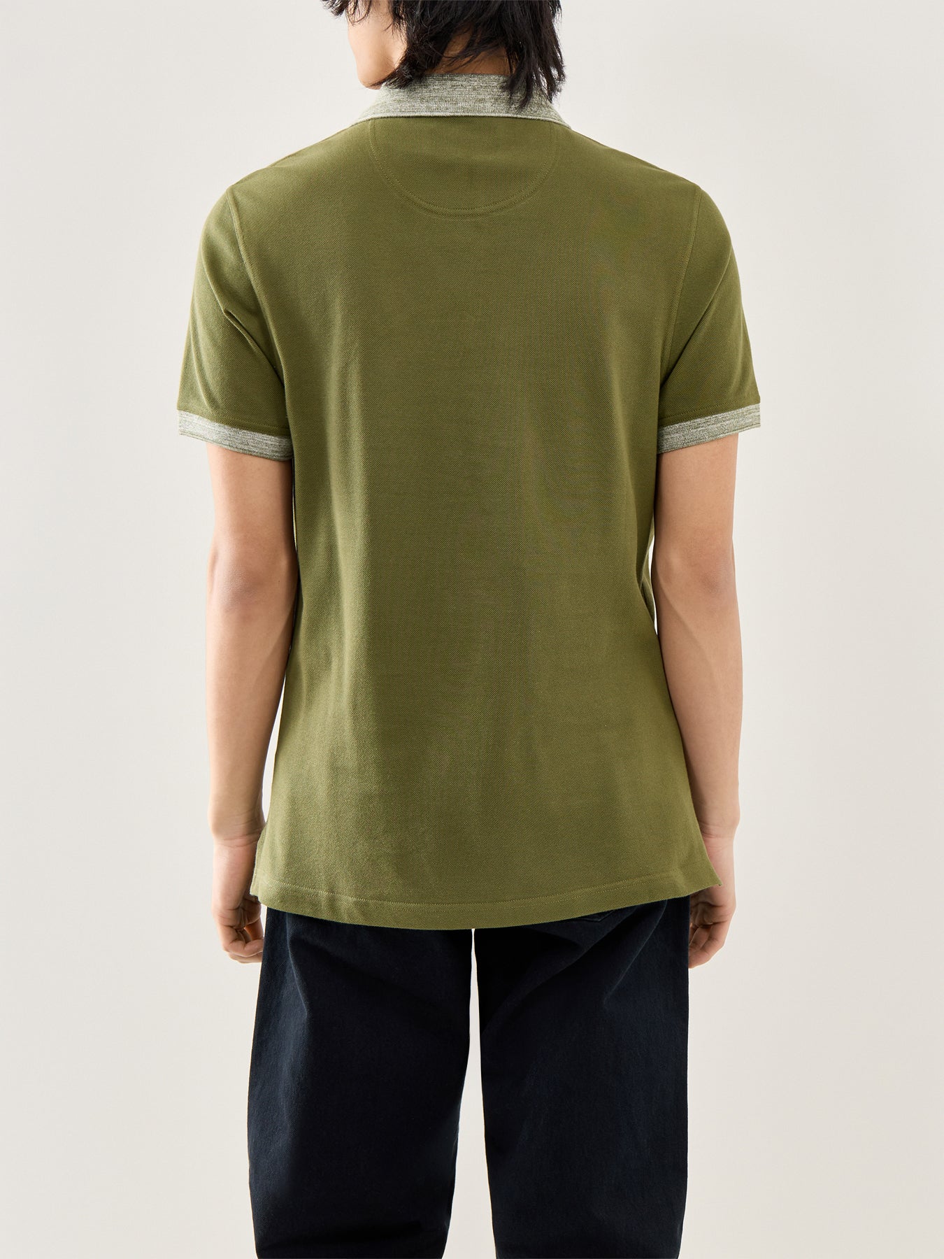 Marlton Tailored Polo Shirt Olive
