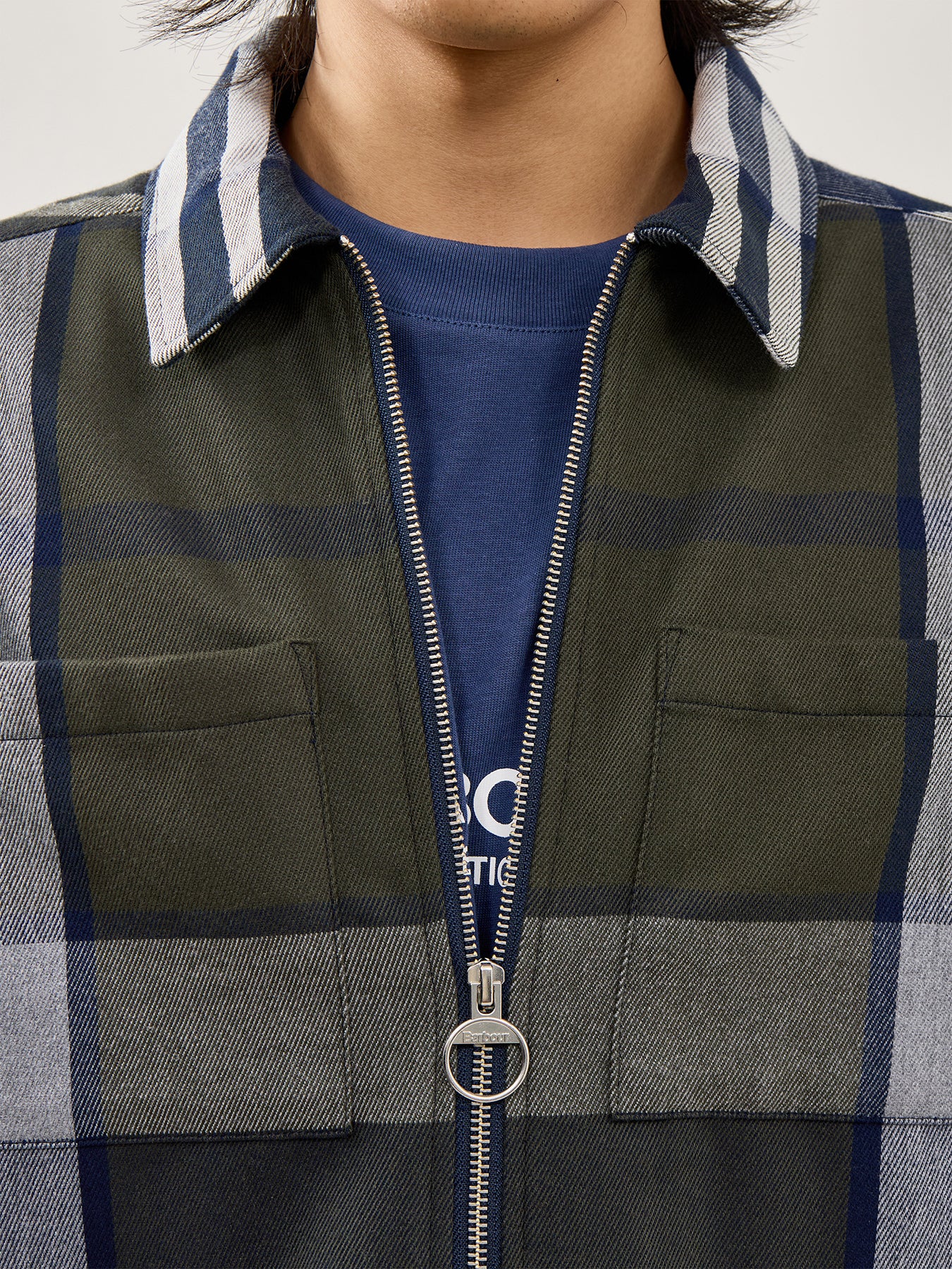 Lannich Tailored Tartan Overshirt Multi