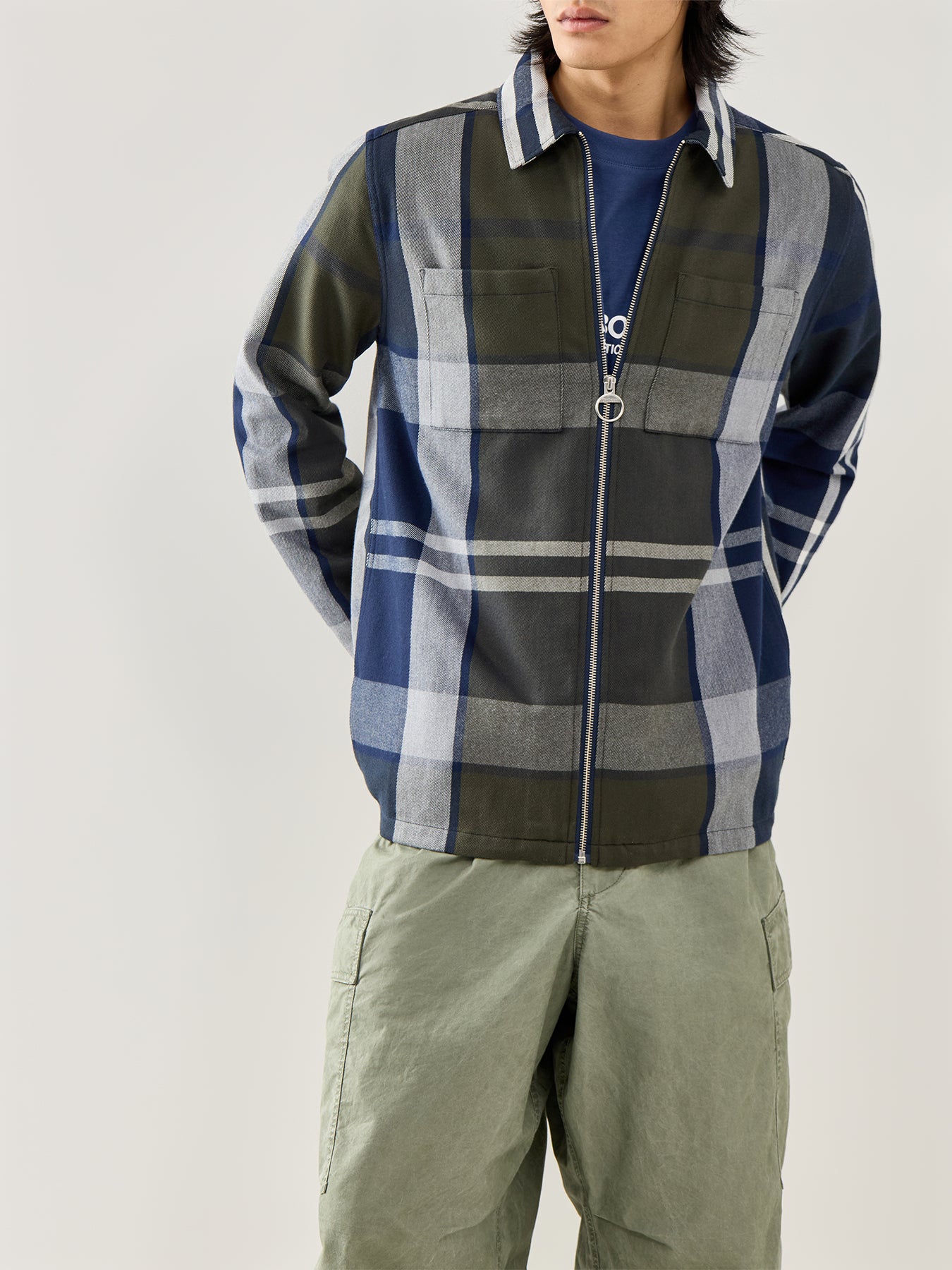 Lannich Tailored Tartan Overshirt Multi