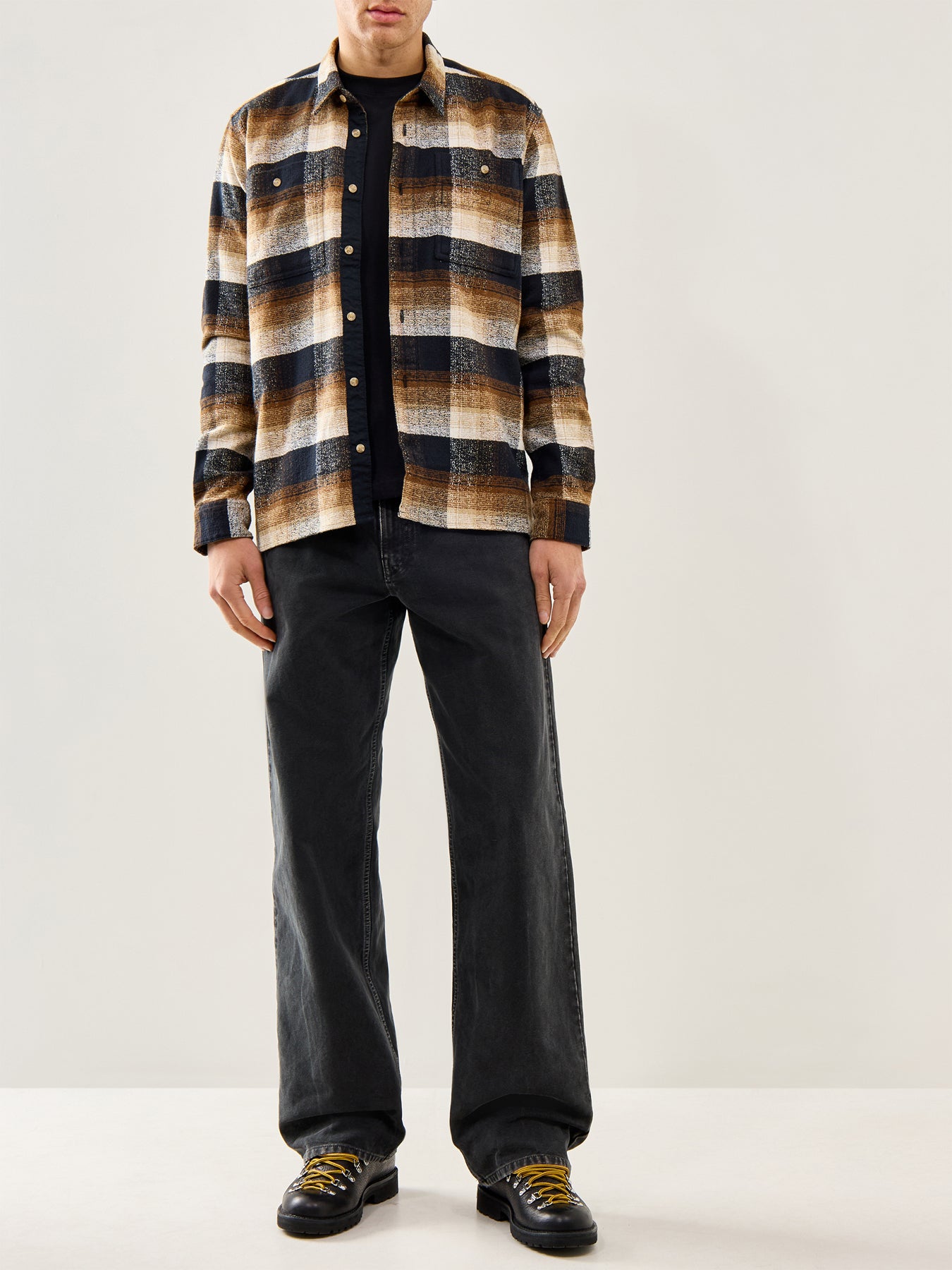 Woodfoot Checked Relaxed Shirt Multi