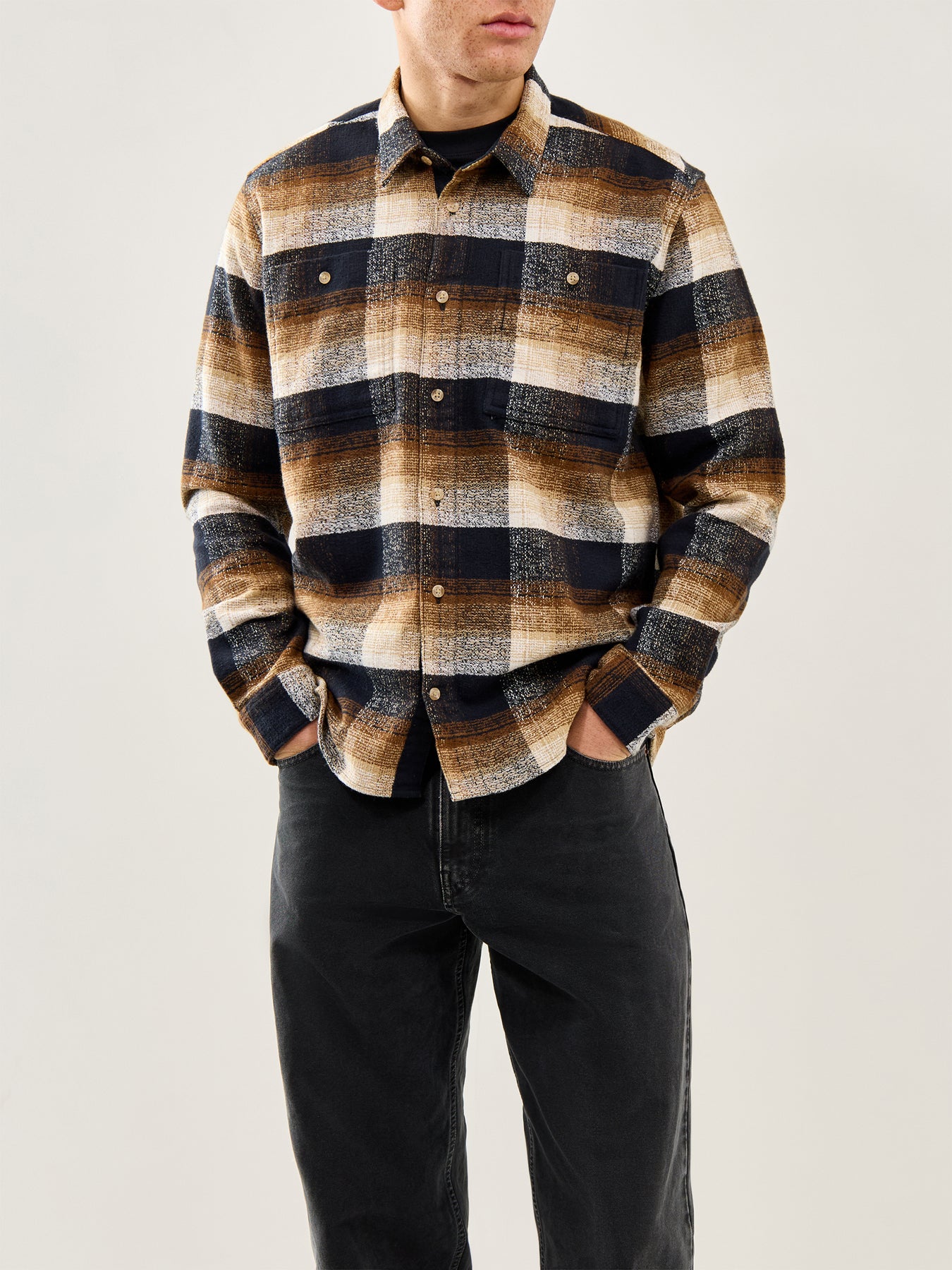 Woodfoot Checked Relaxed Shirt Multi