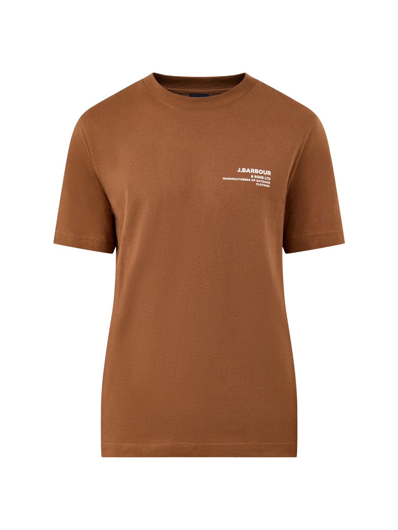 Parkend Photographic Cotton T-Shirt Brown