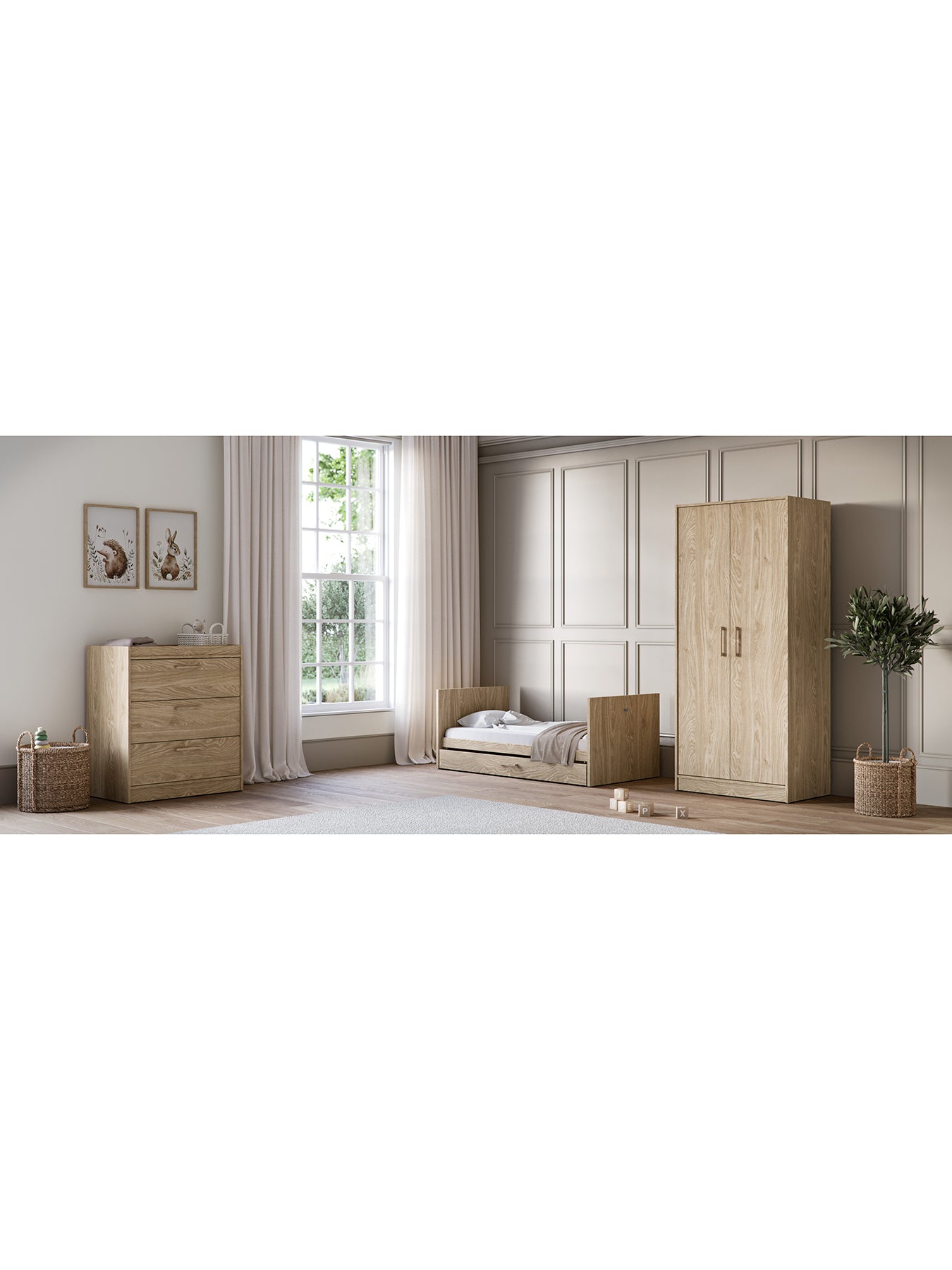 Geneva Wardrobe Brown