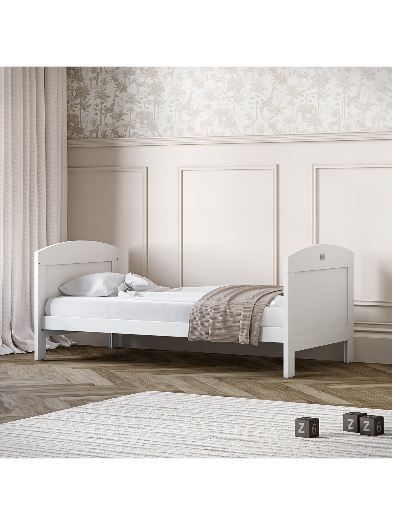 Valencia Cot Bed Ash White