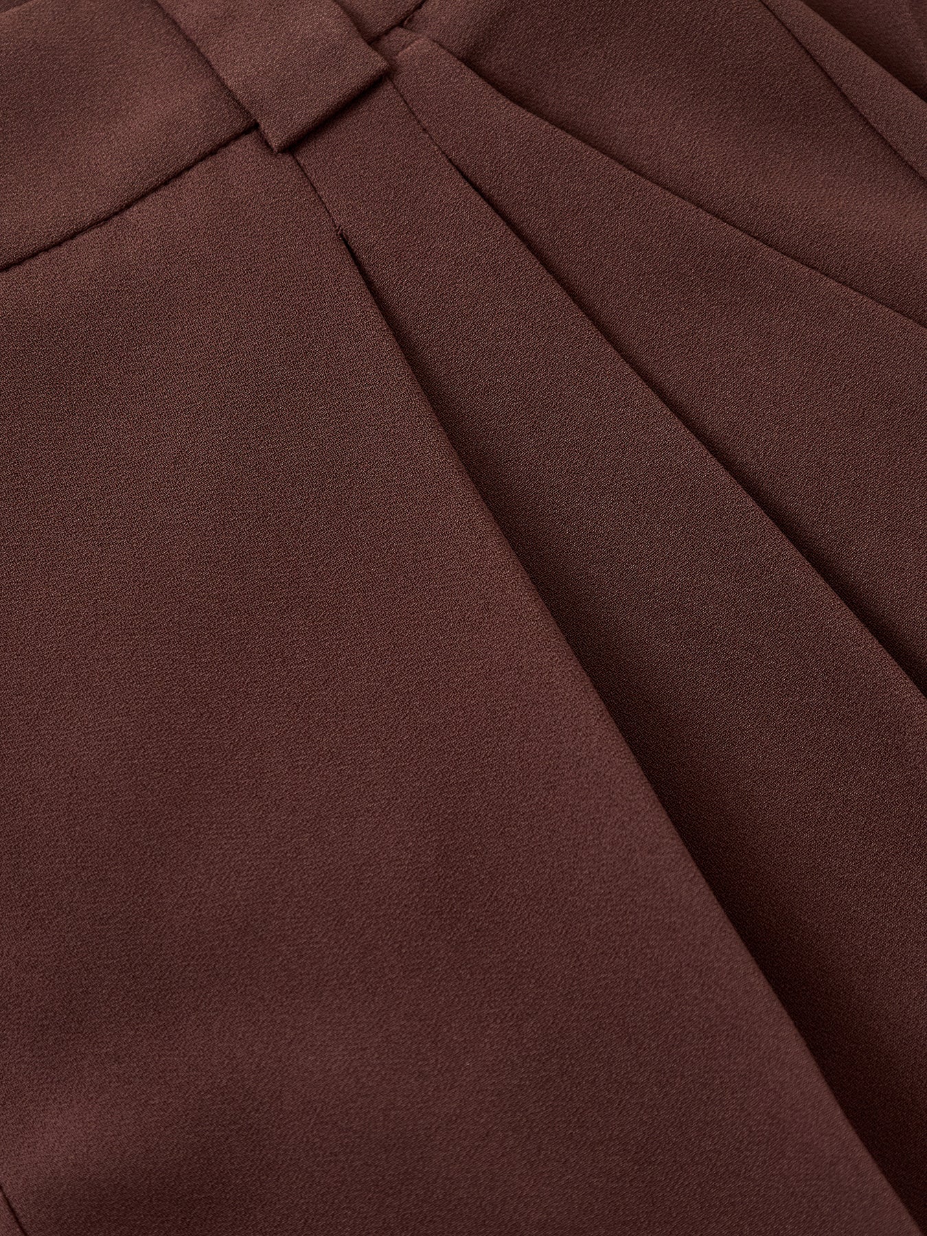 Airone Wide Leg Trousers Brown