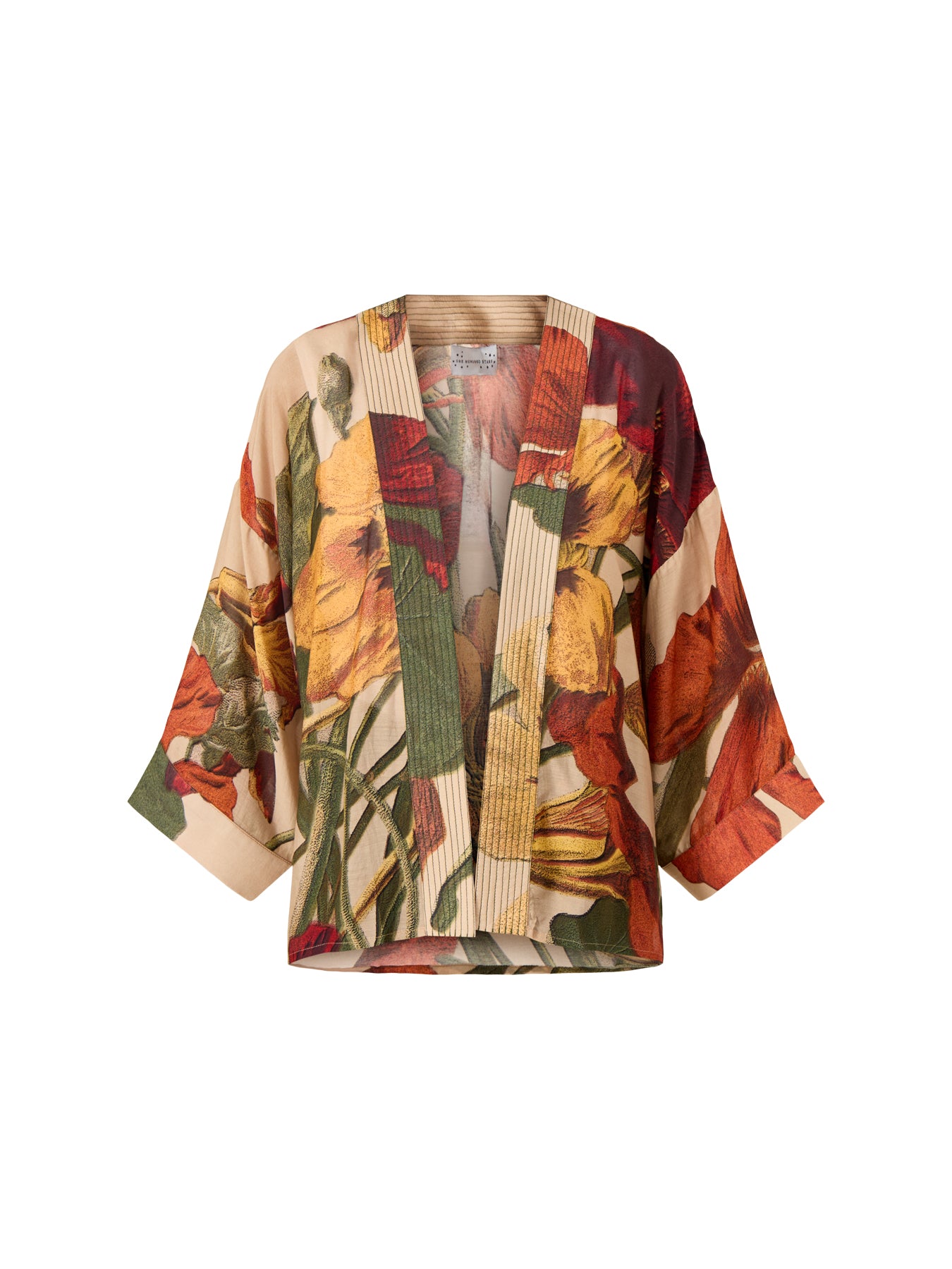 Nasturtium Short Kimono