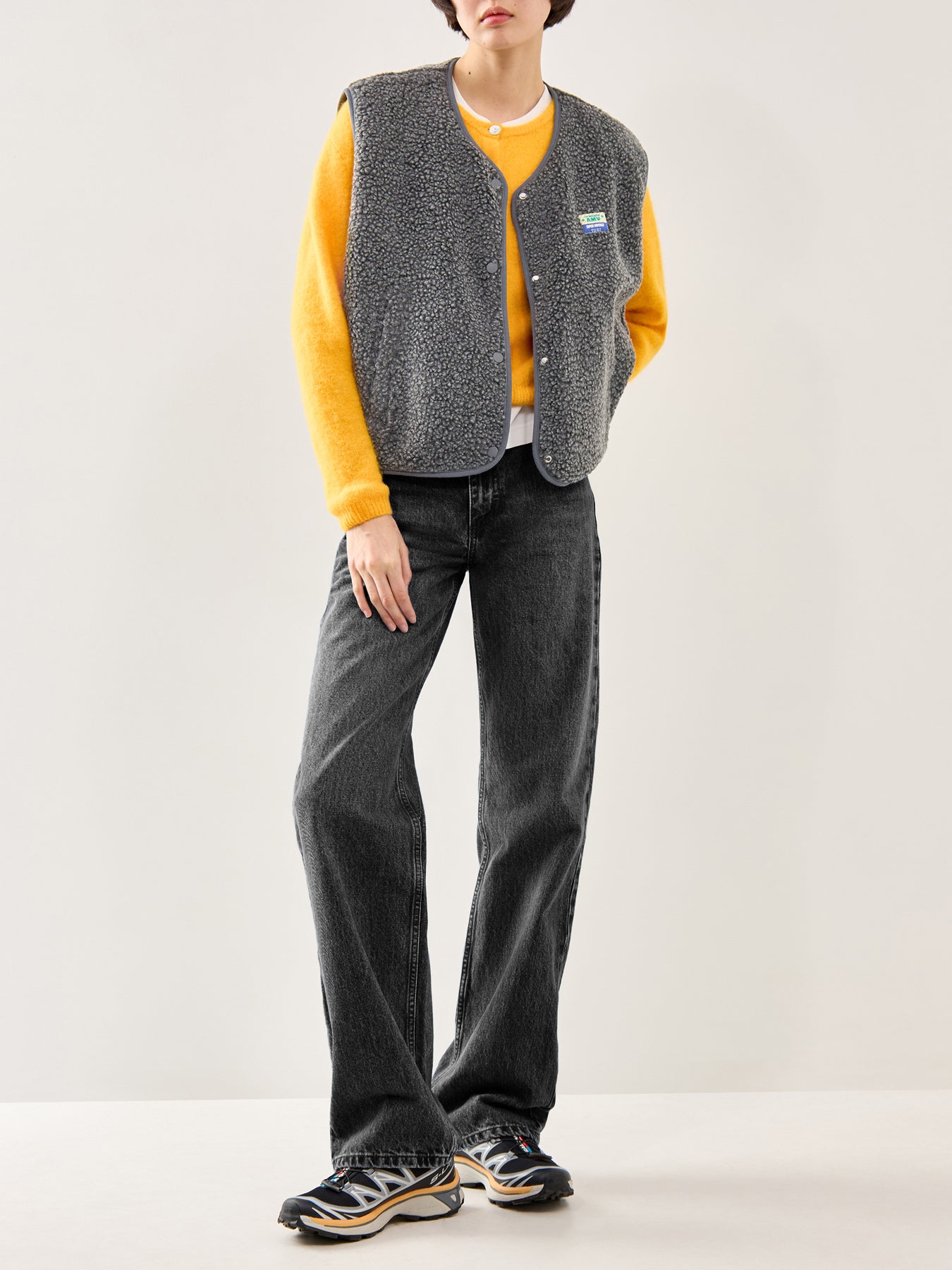 Hoktown Wool Gilet Beige