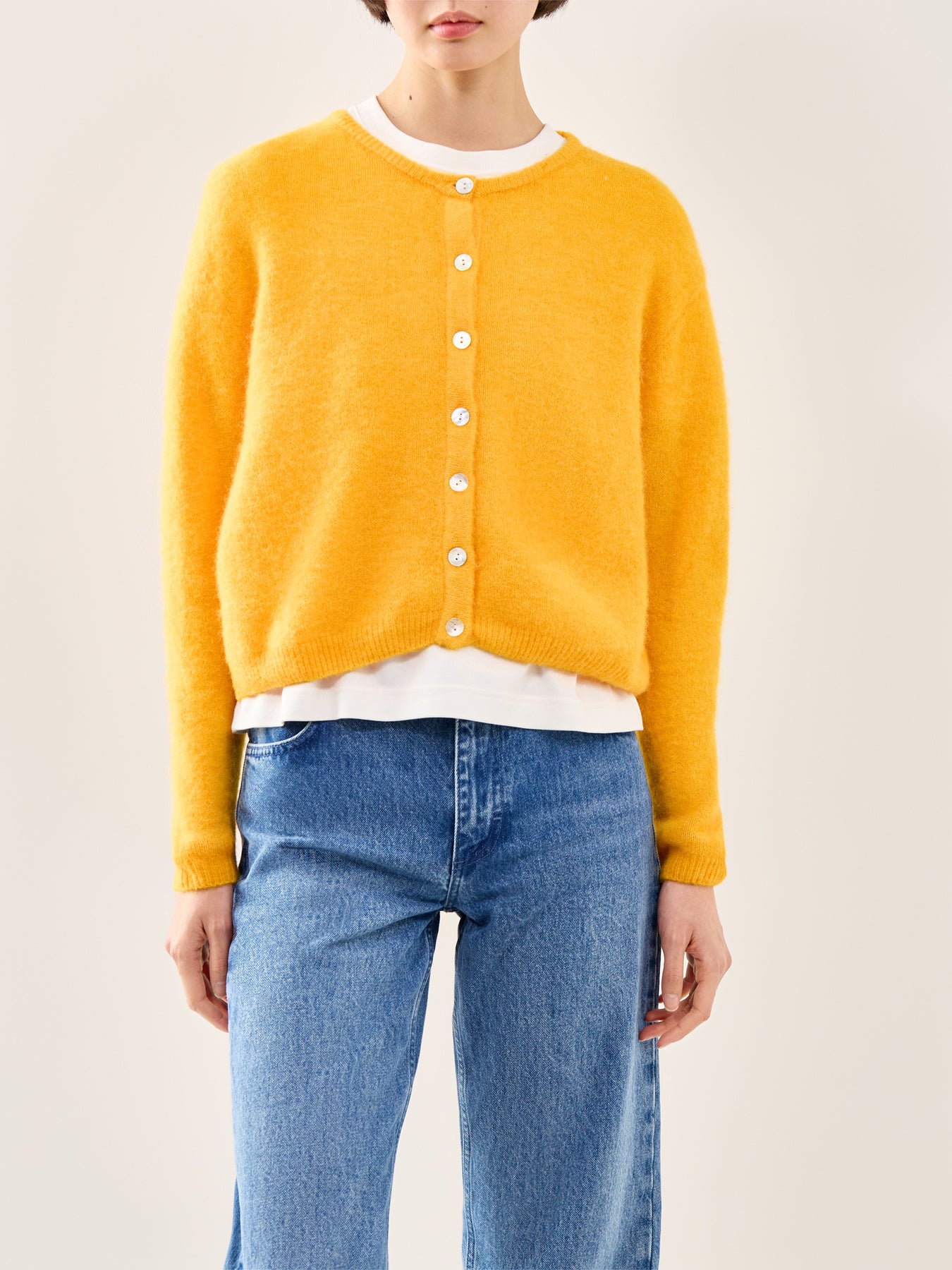 Vitow Wool Cardigan Cream