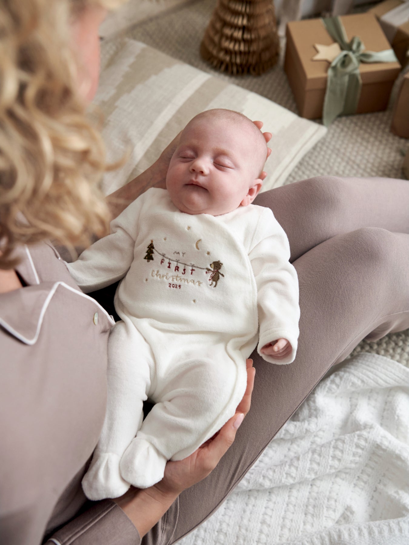 White First Christmas All in One Pure White