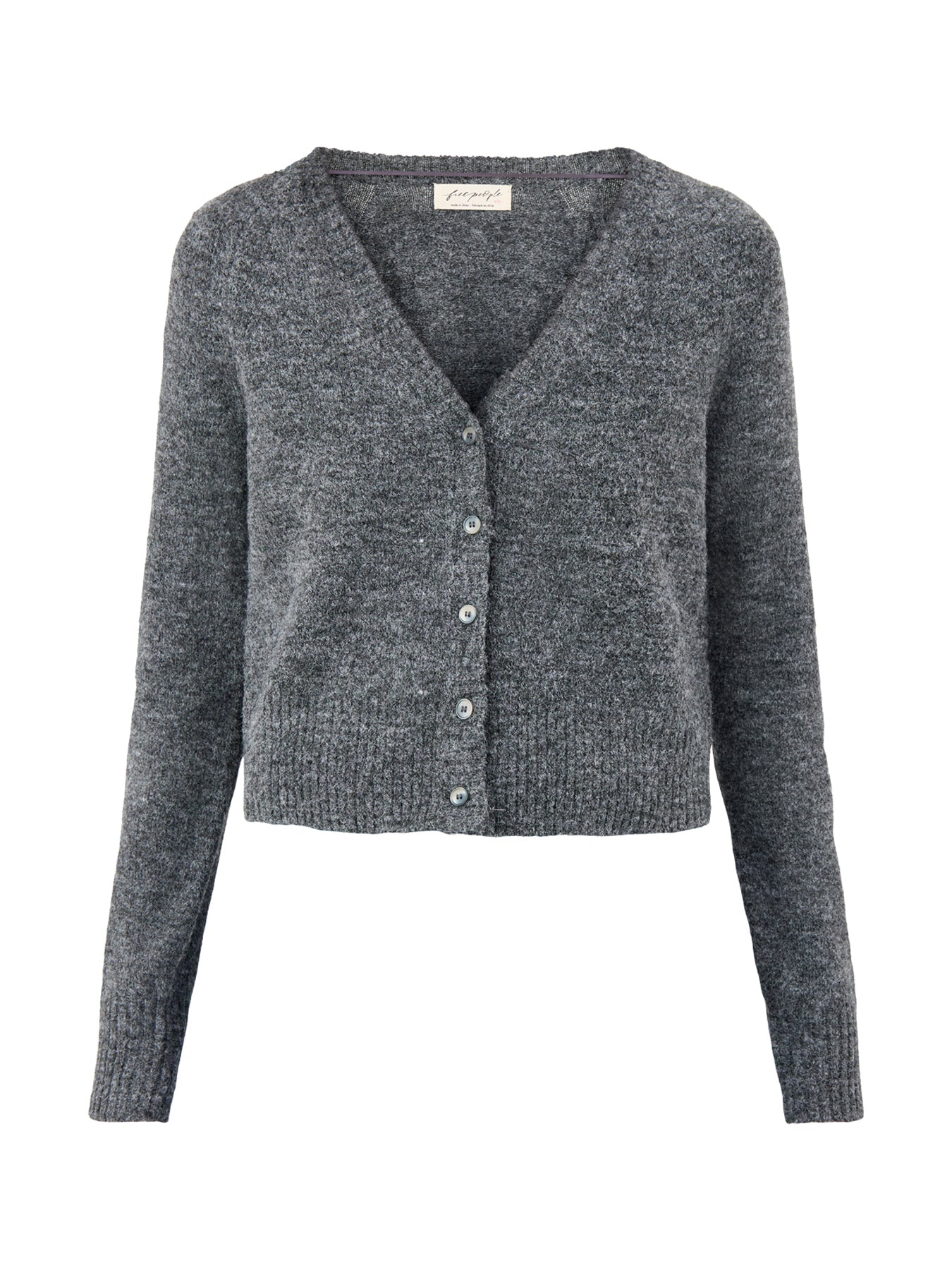 School Girl Cardigan Grey