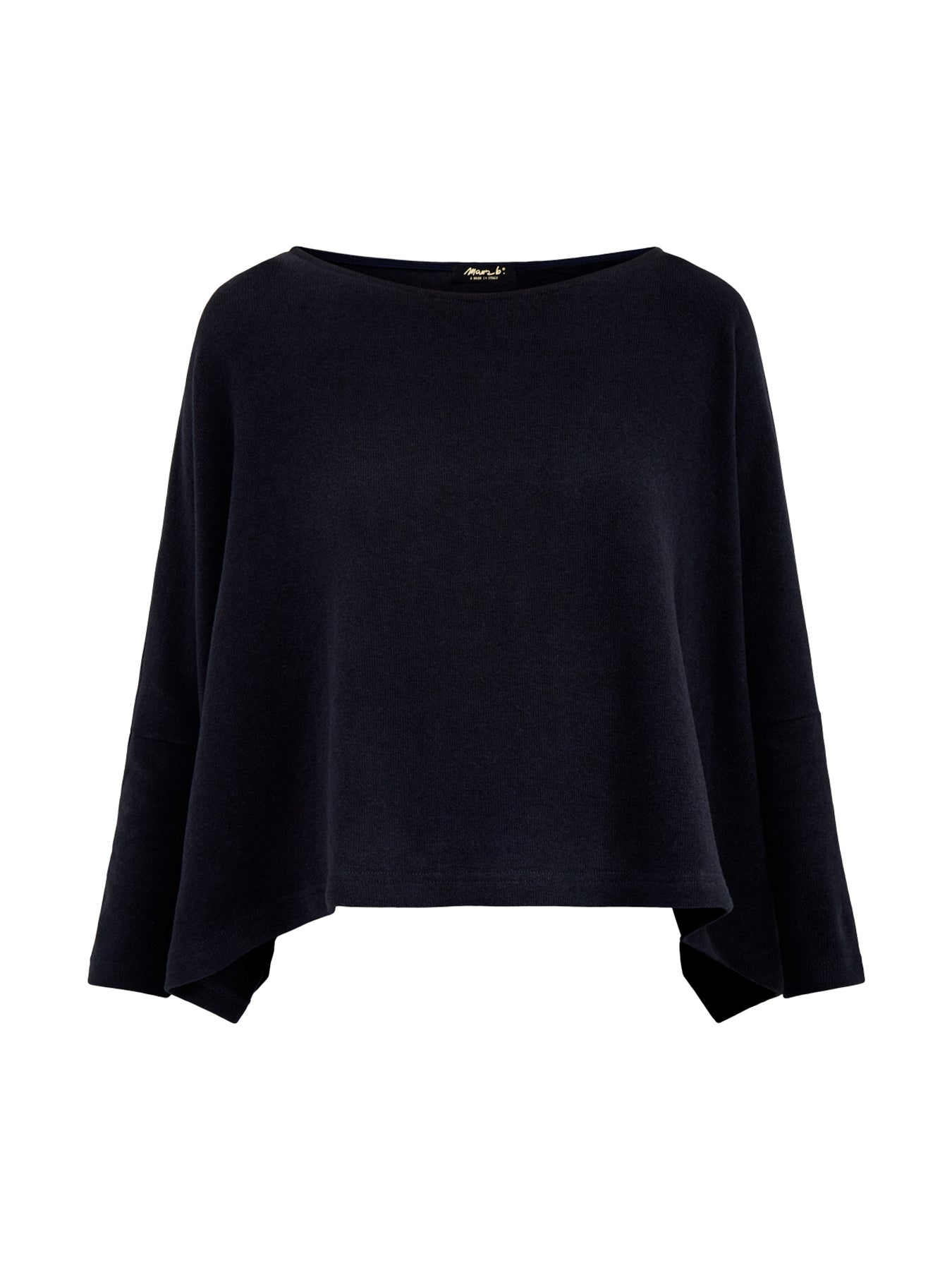 Boat Neck Boxy Swing Knit