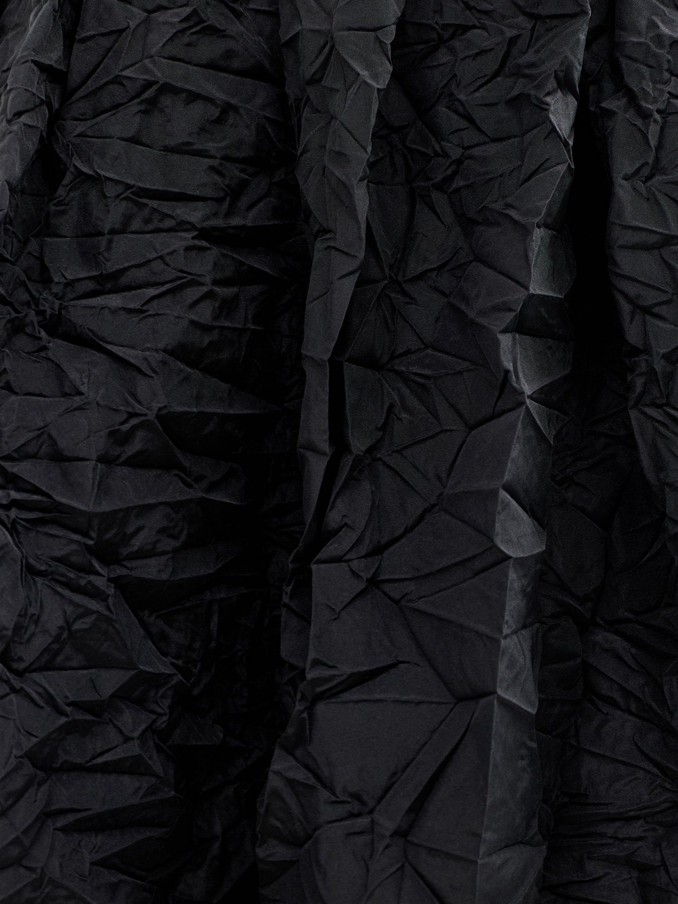 Taffeta Maxi Skirt Black