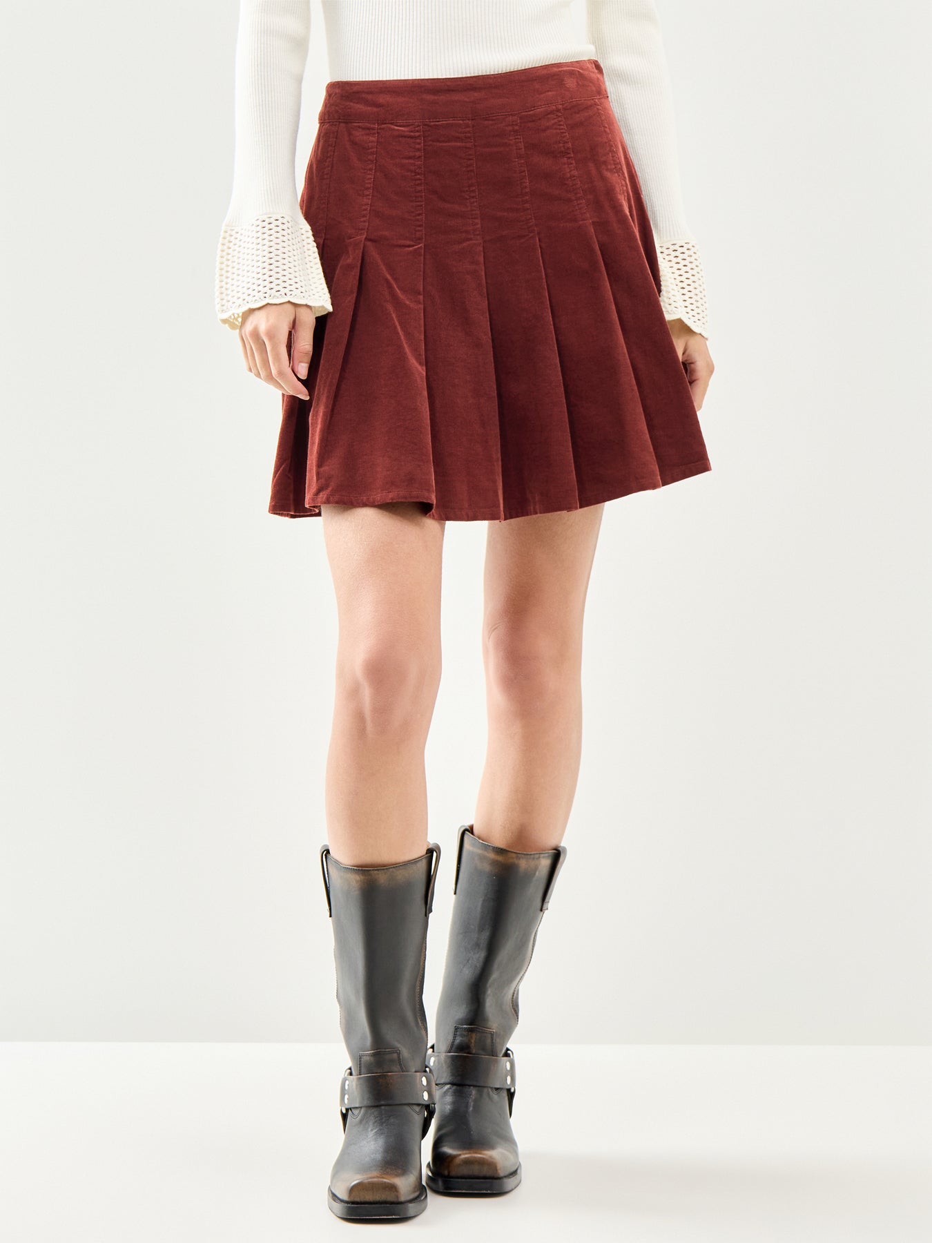 Vincent Skirt Brown