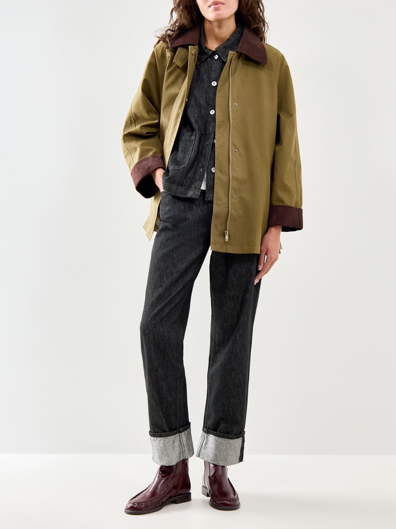 Freddie Barn Coat Khaki