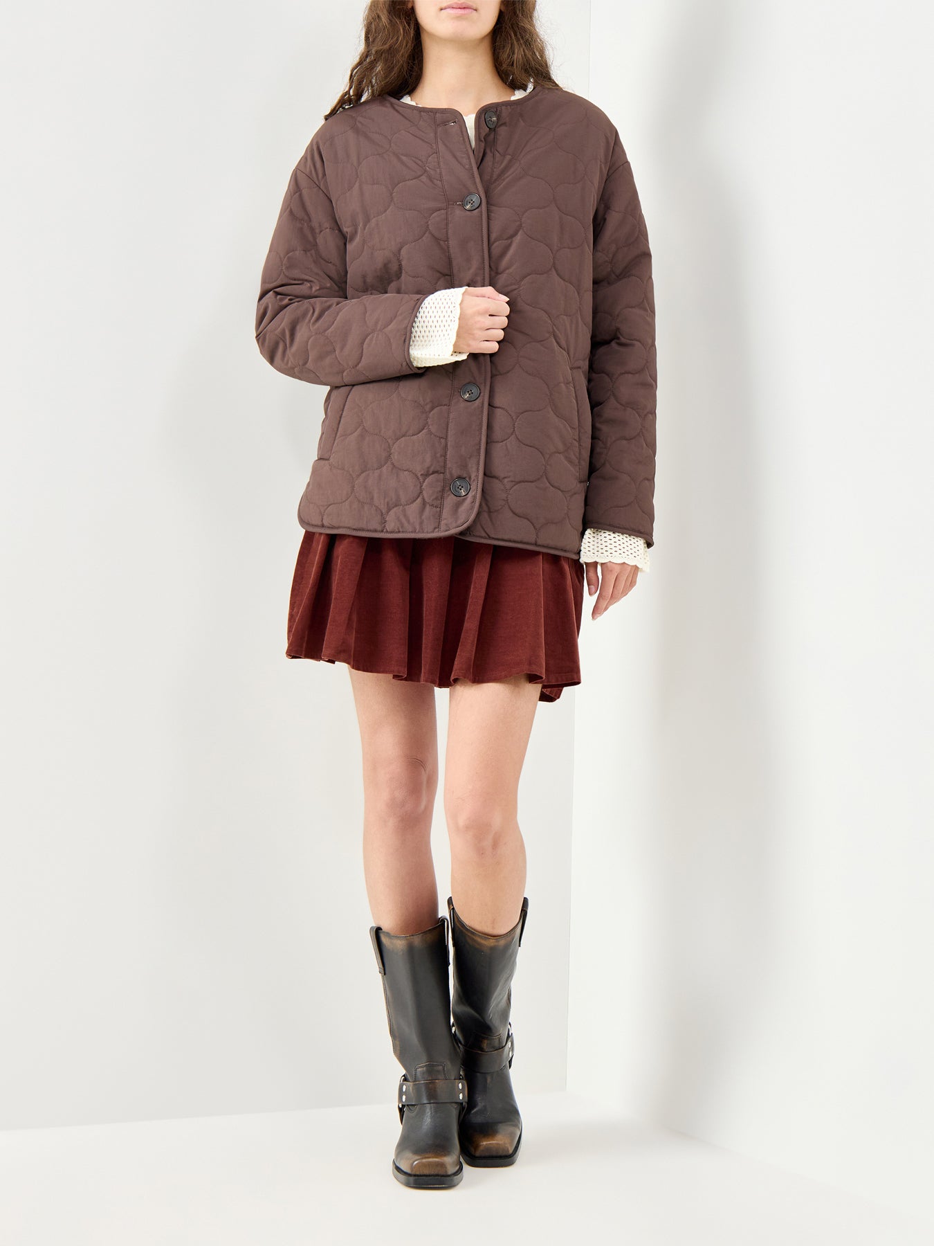 Tawnie Reversible Liner Brown