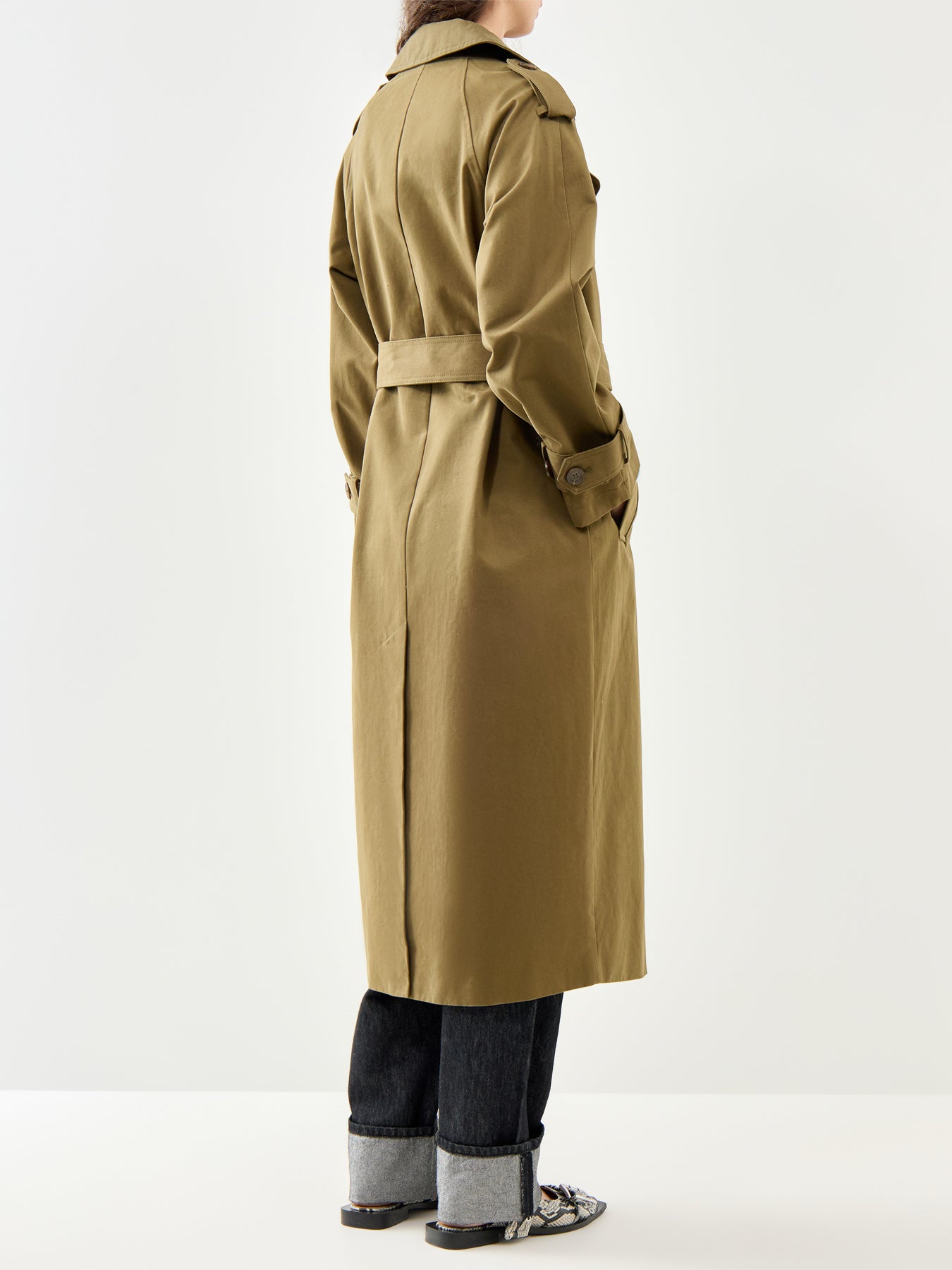 Okasan Trench Coat Green