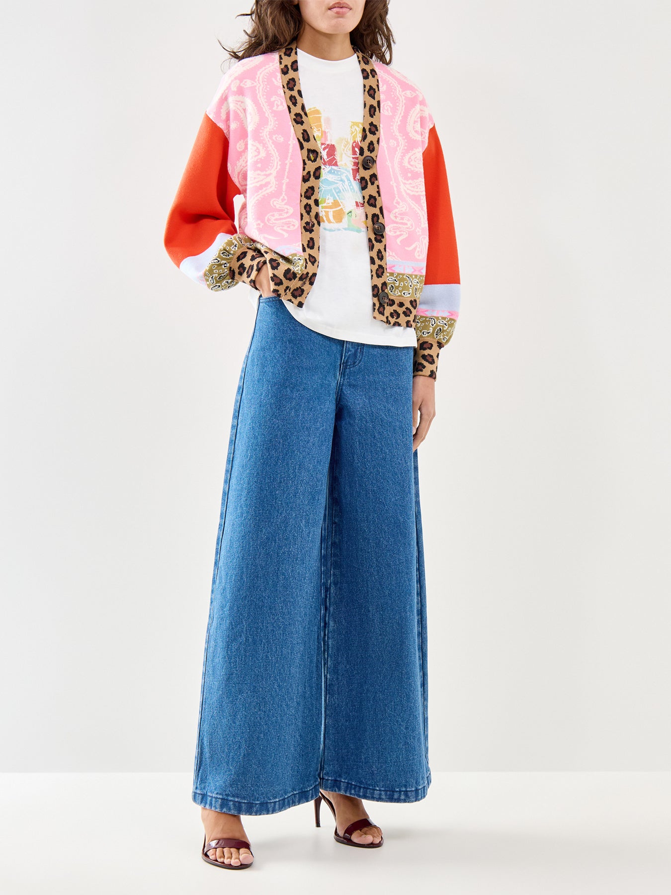 Palazzo Jan Jeans Blue