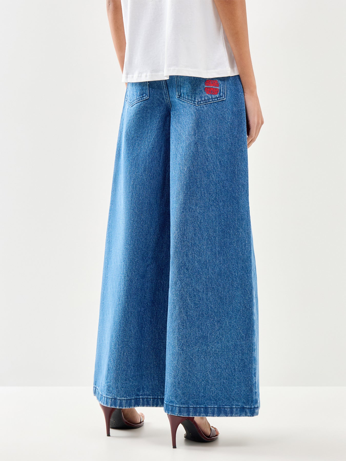 Palazzo Jan Jeans Blue