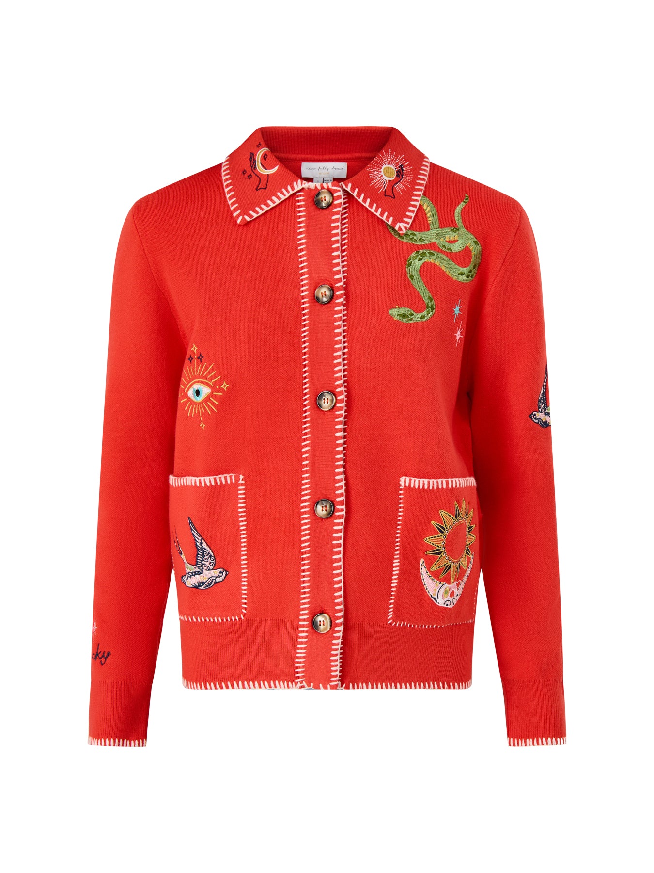 Mystical Cardigan Red
