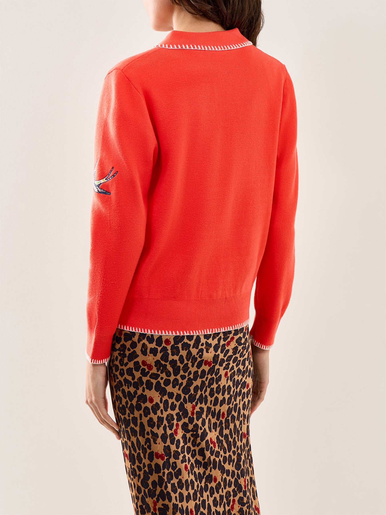 Mystical Cardigan Red